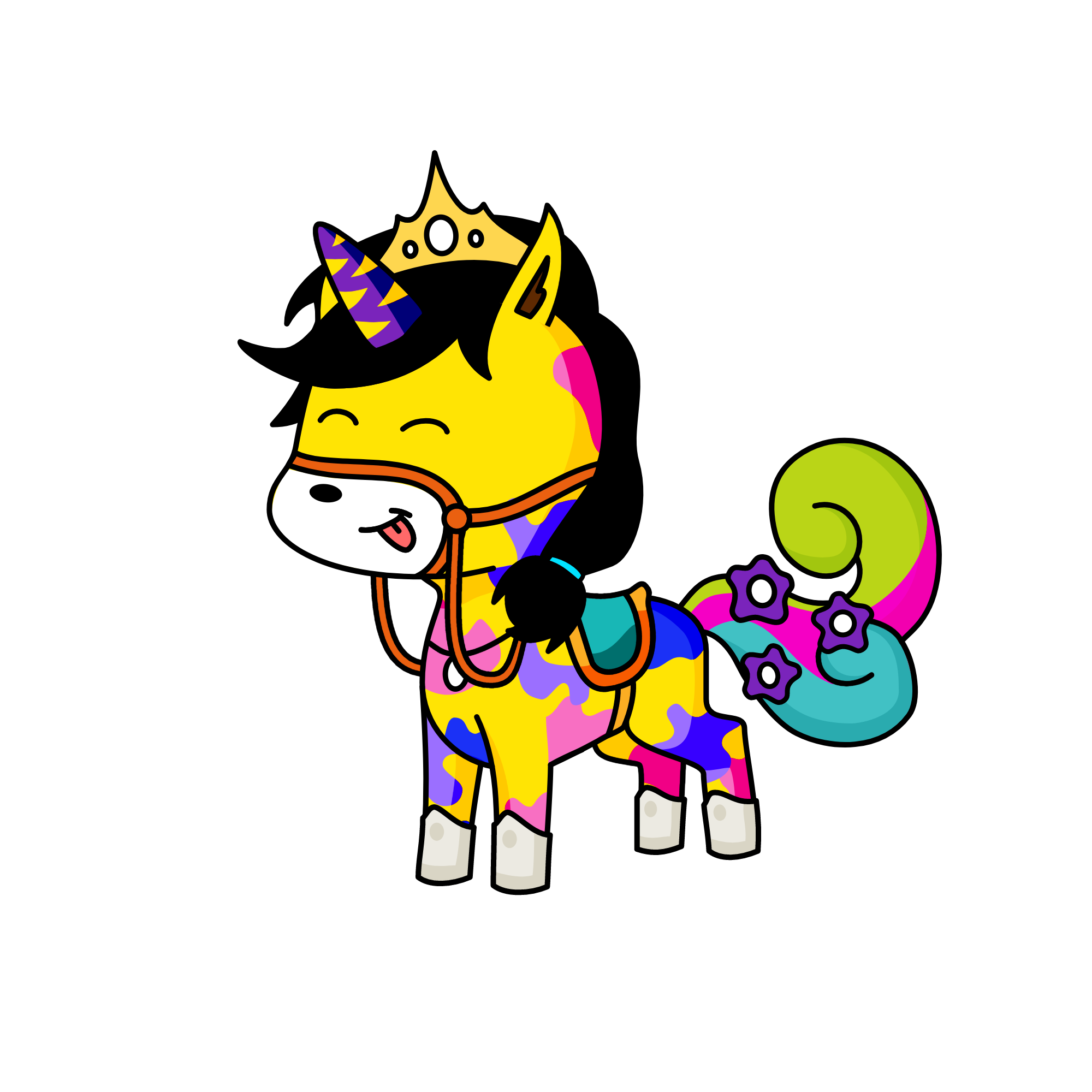 Puffy, the unicorn