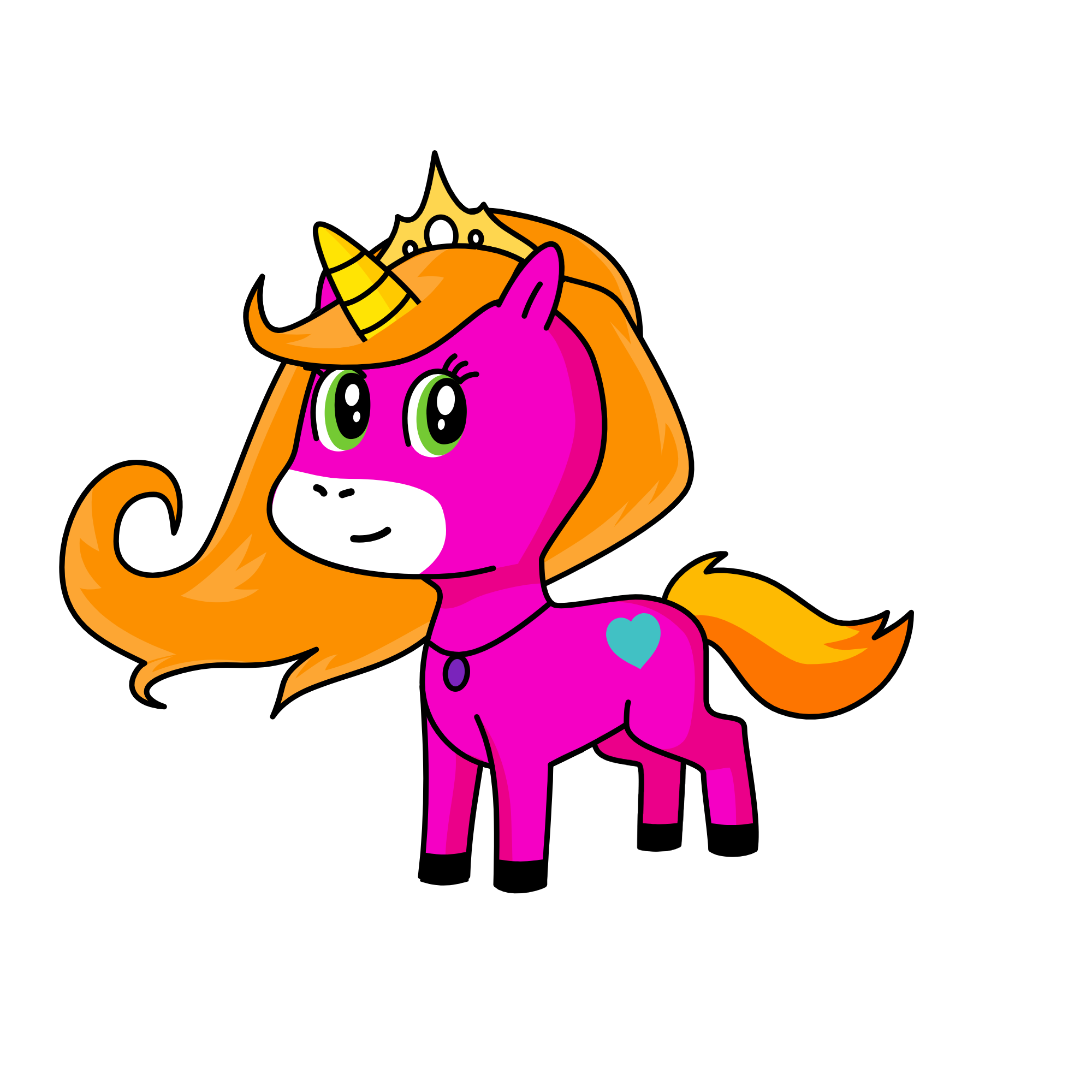 Emily2, the unicorn