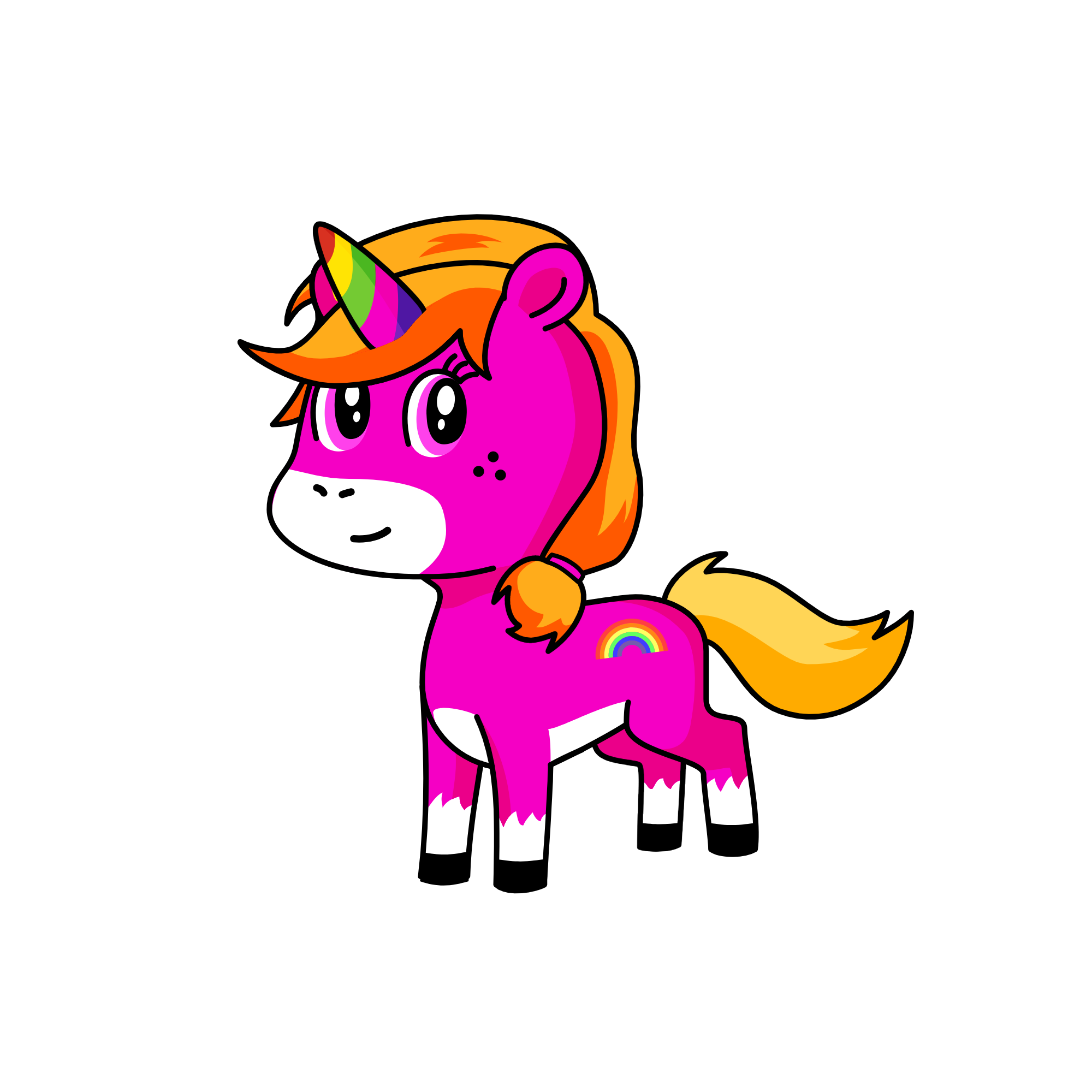 Stella, the unicorn