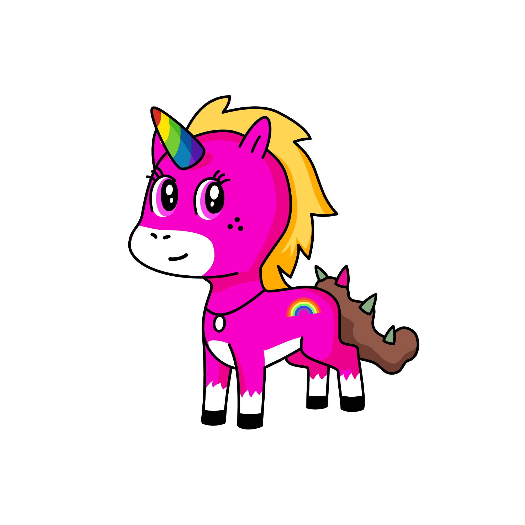 shiny, the unicorn