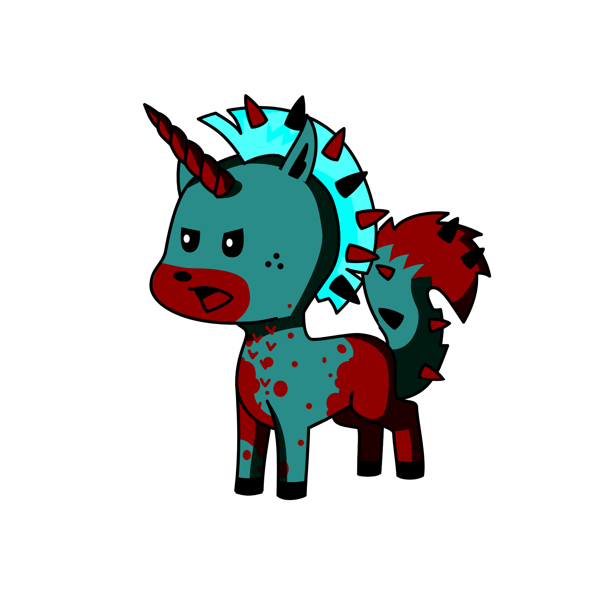 Bloody unicorn, the unicorn