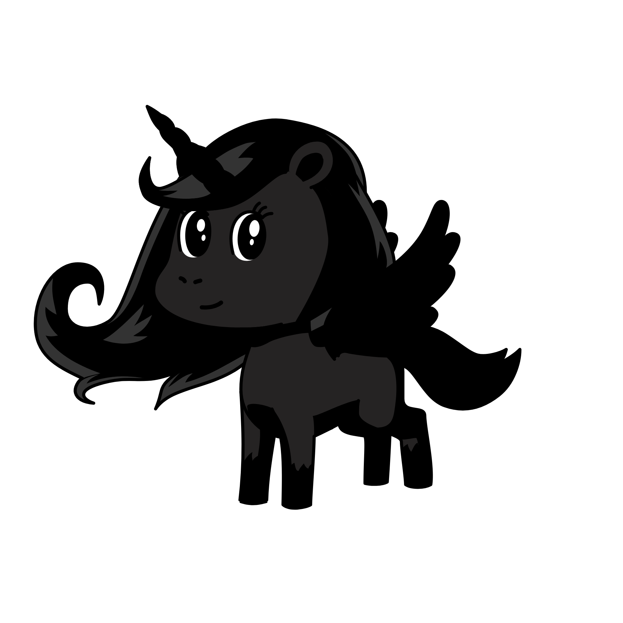 Night Flyer, the unicorn