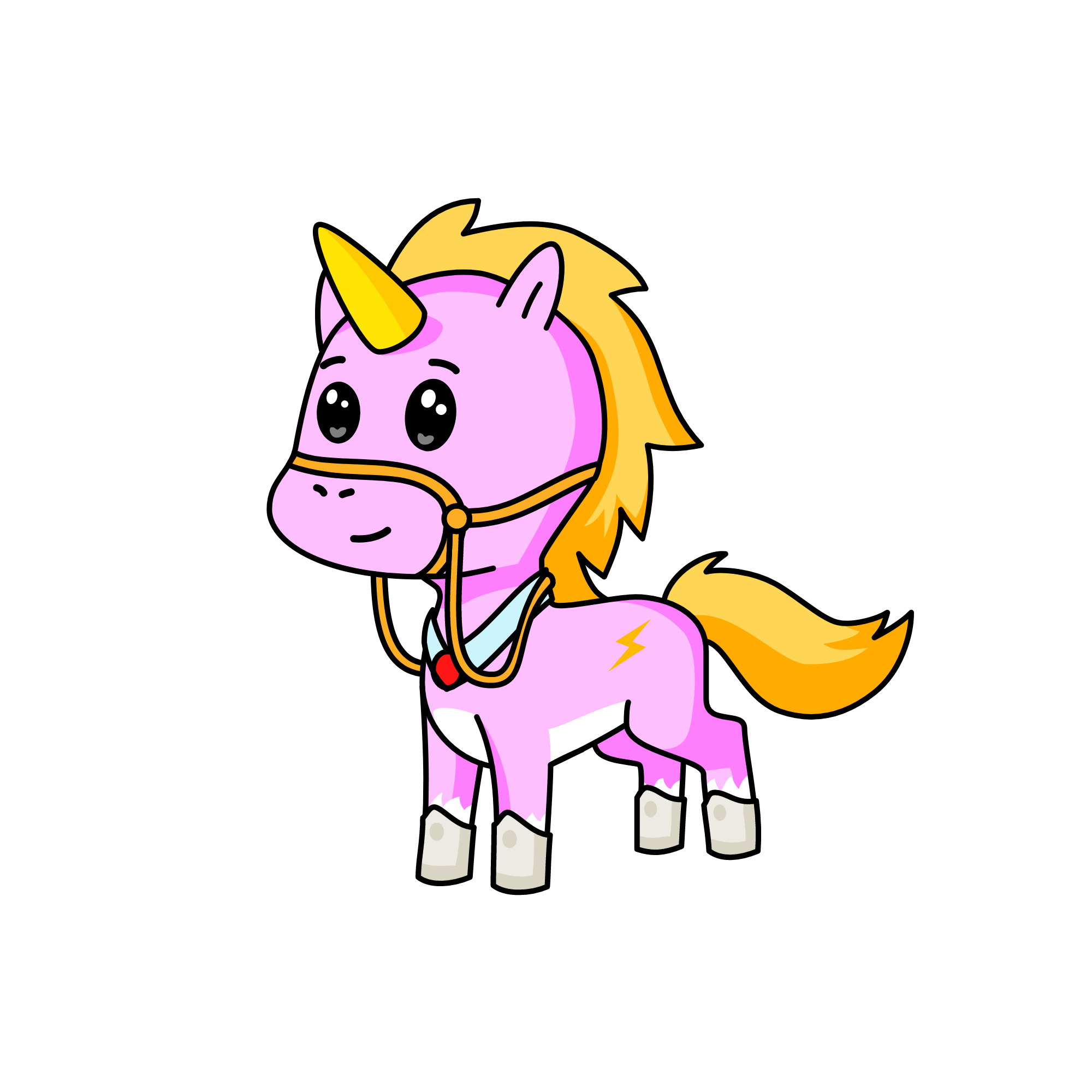 Victory, the unicorn