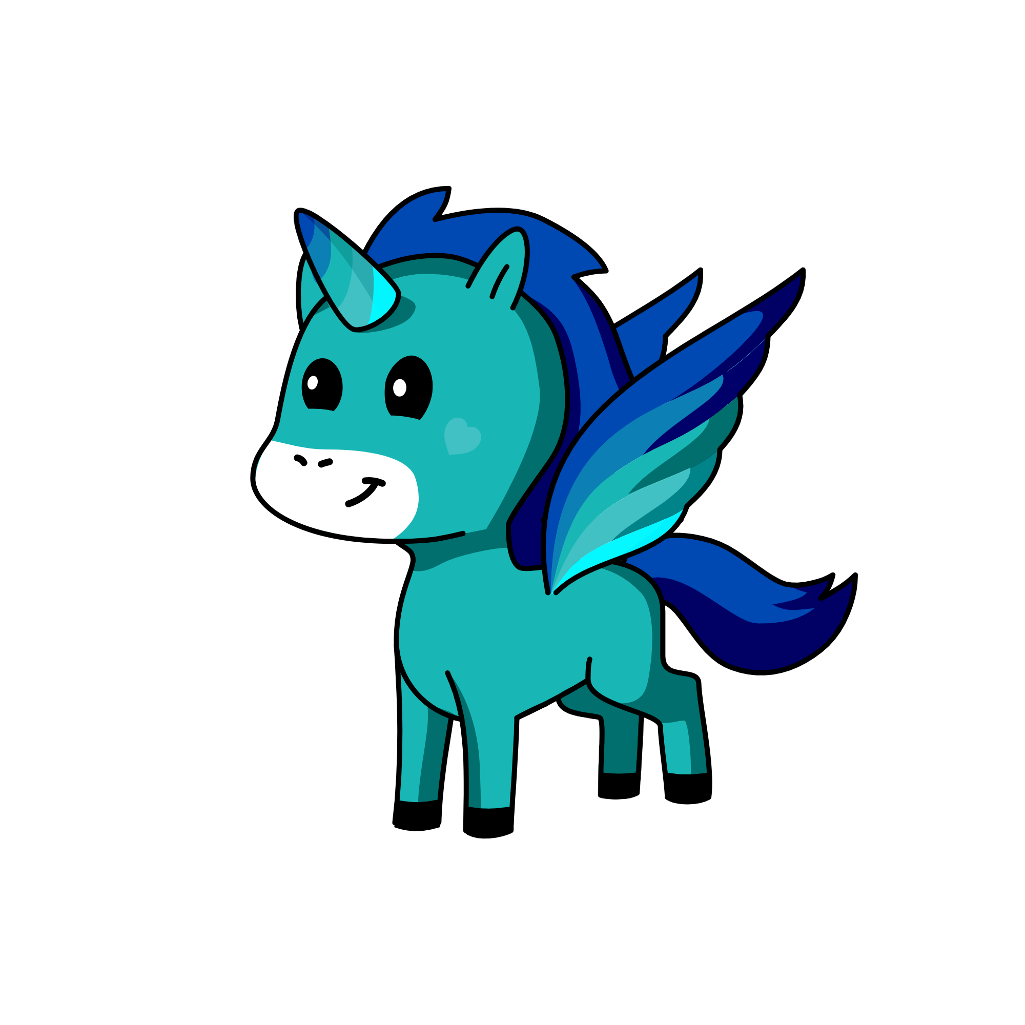lilly and ivys dad, the unicorn