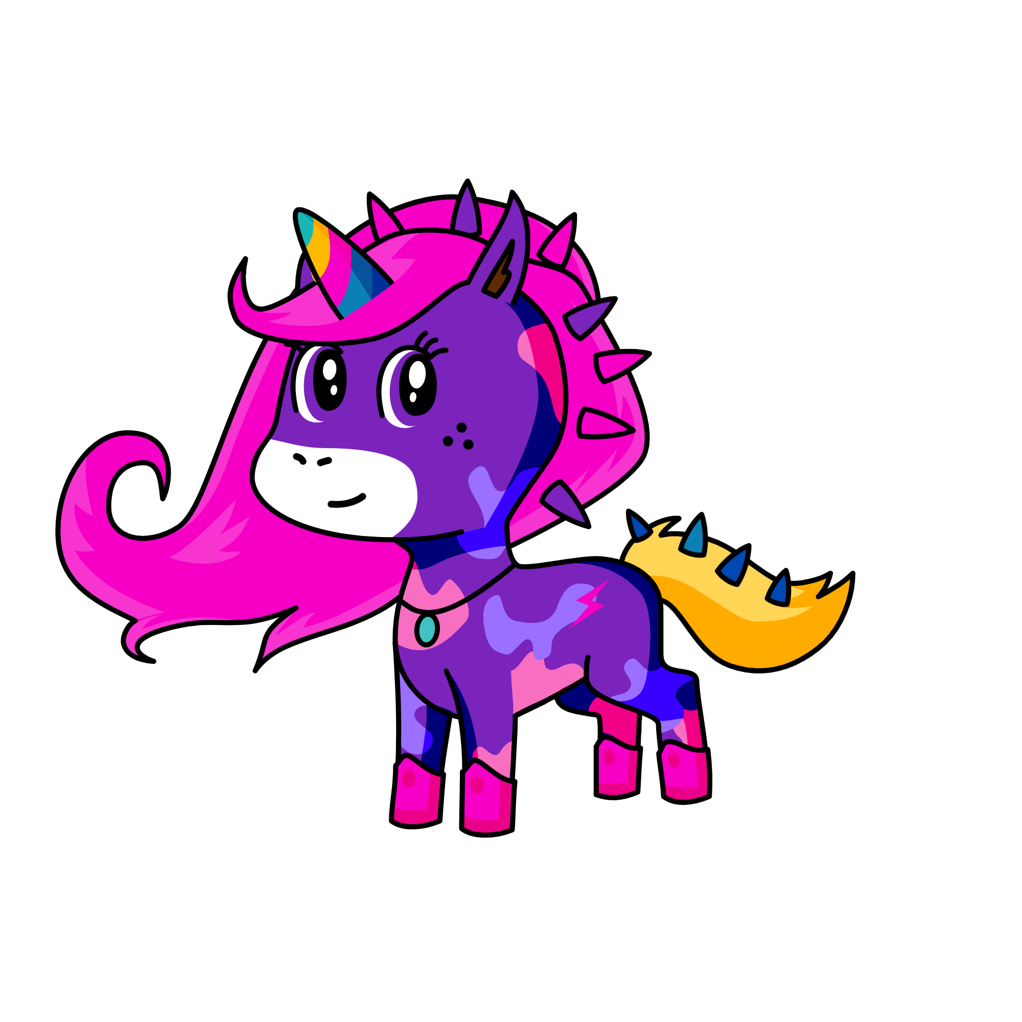 Rose, the unicorn