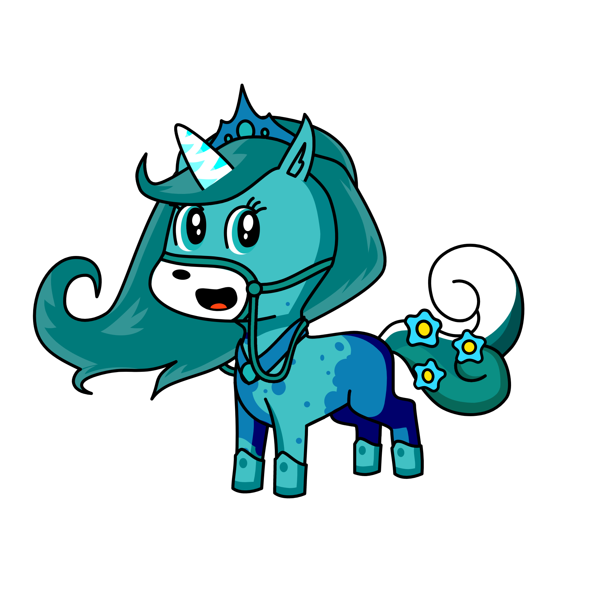 winter, the unicorn