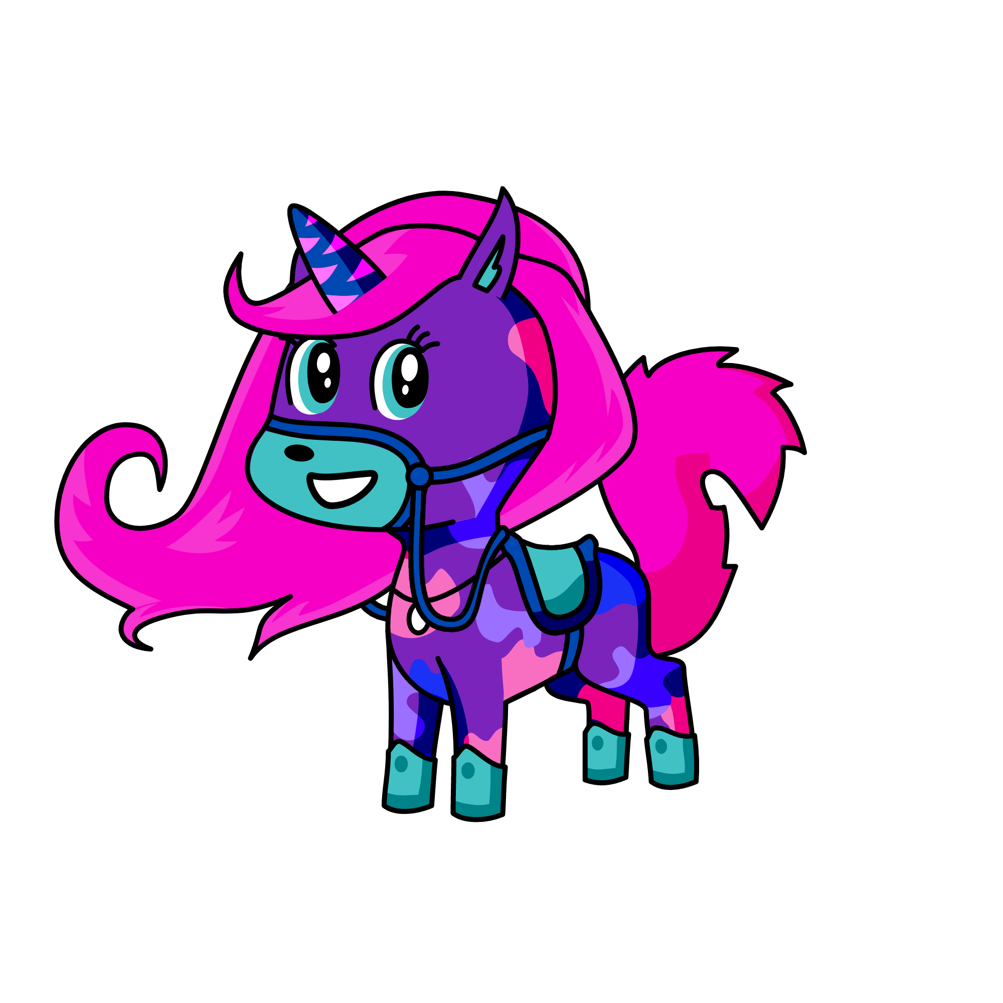 Sky, the unicorn