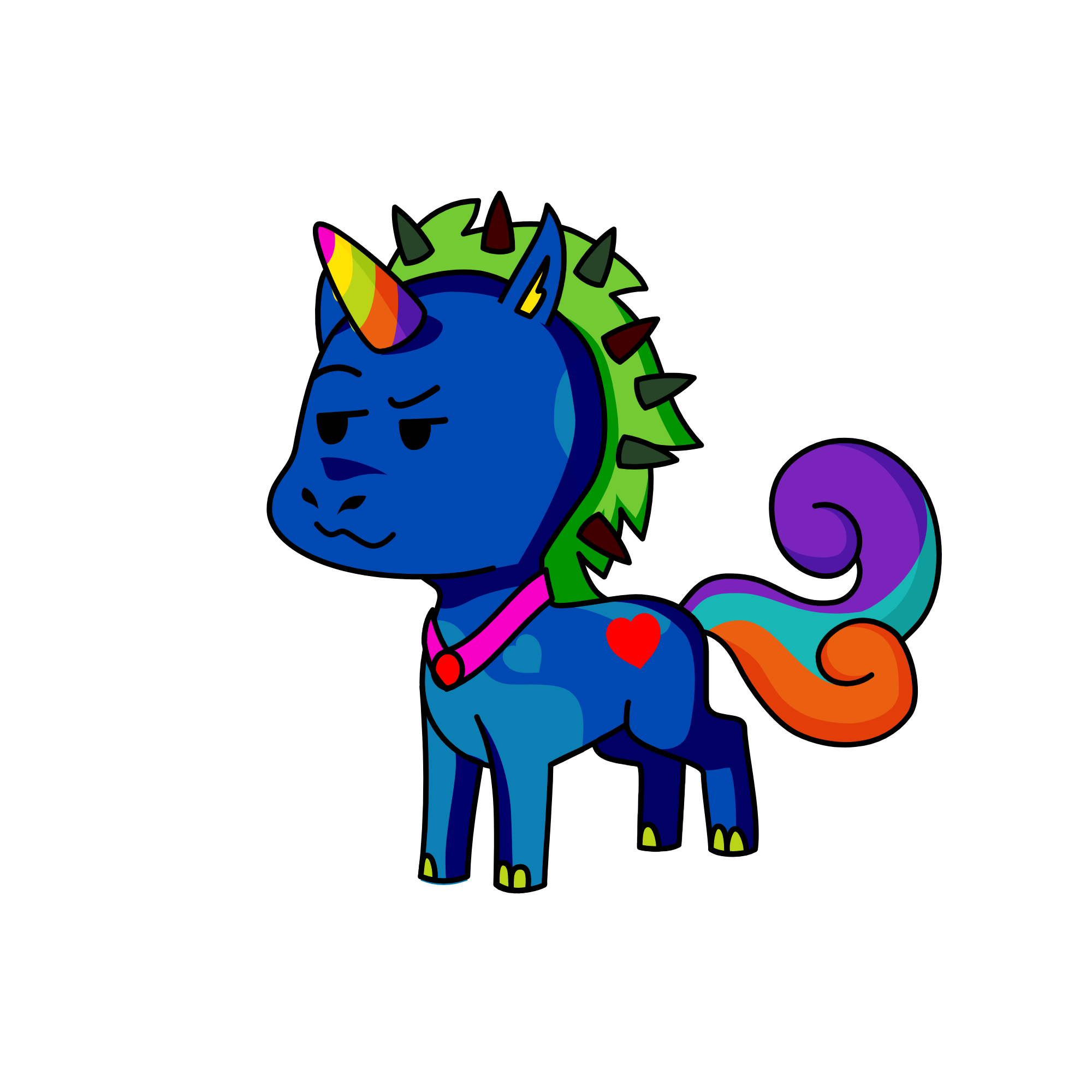 Denzel, the unicorn