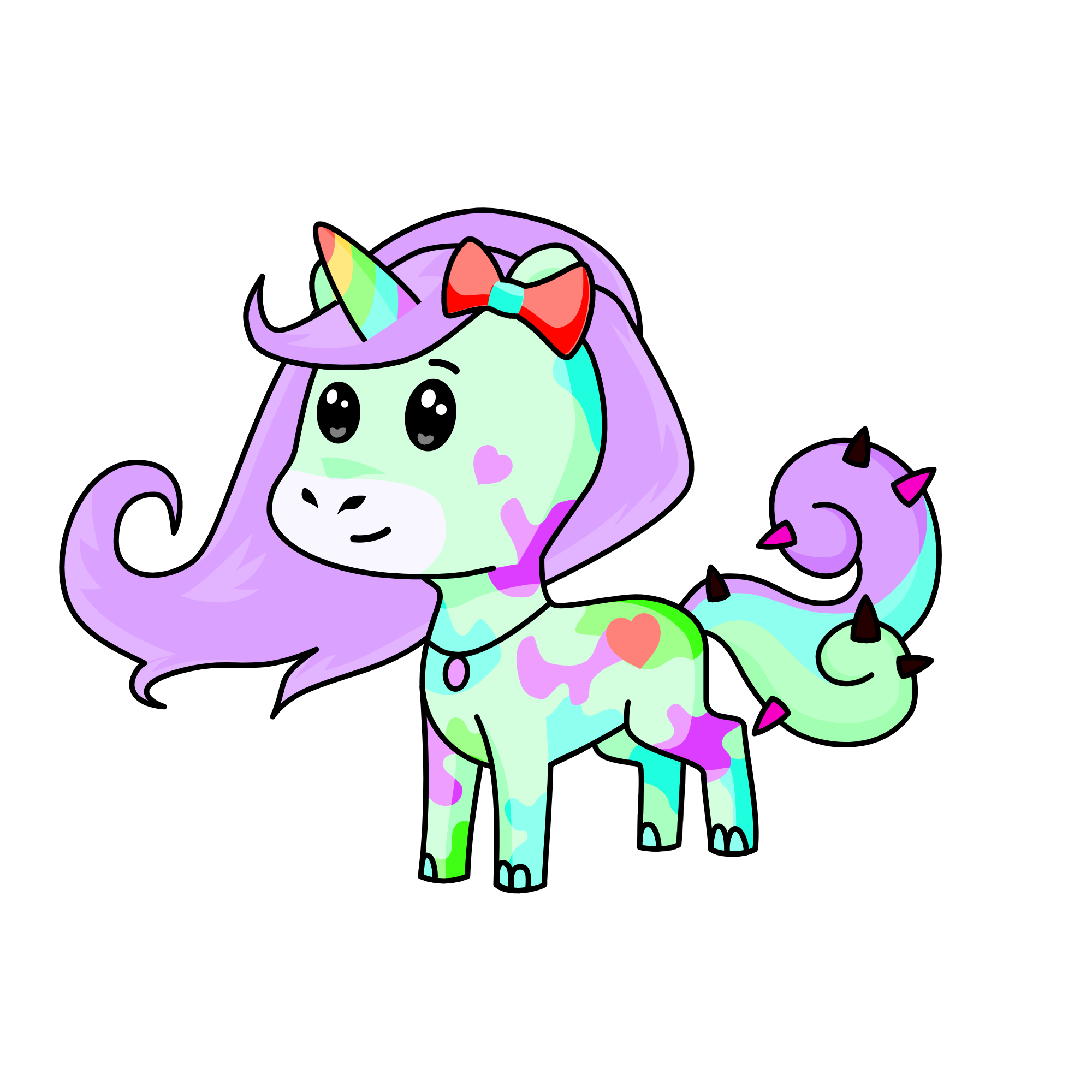 fluffy, the unicorn