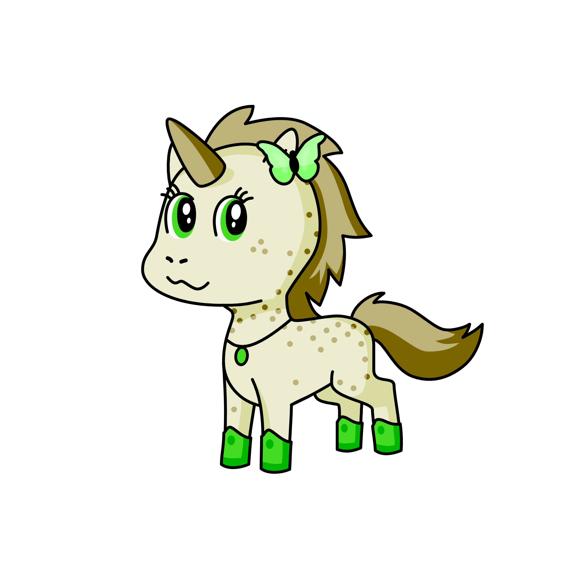 Sunny, the unicorn
