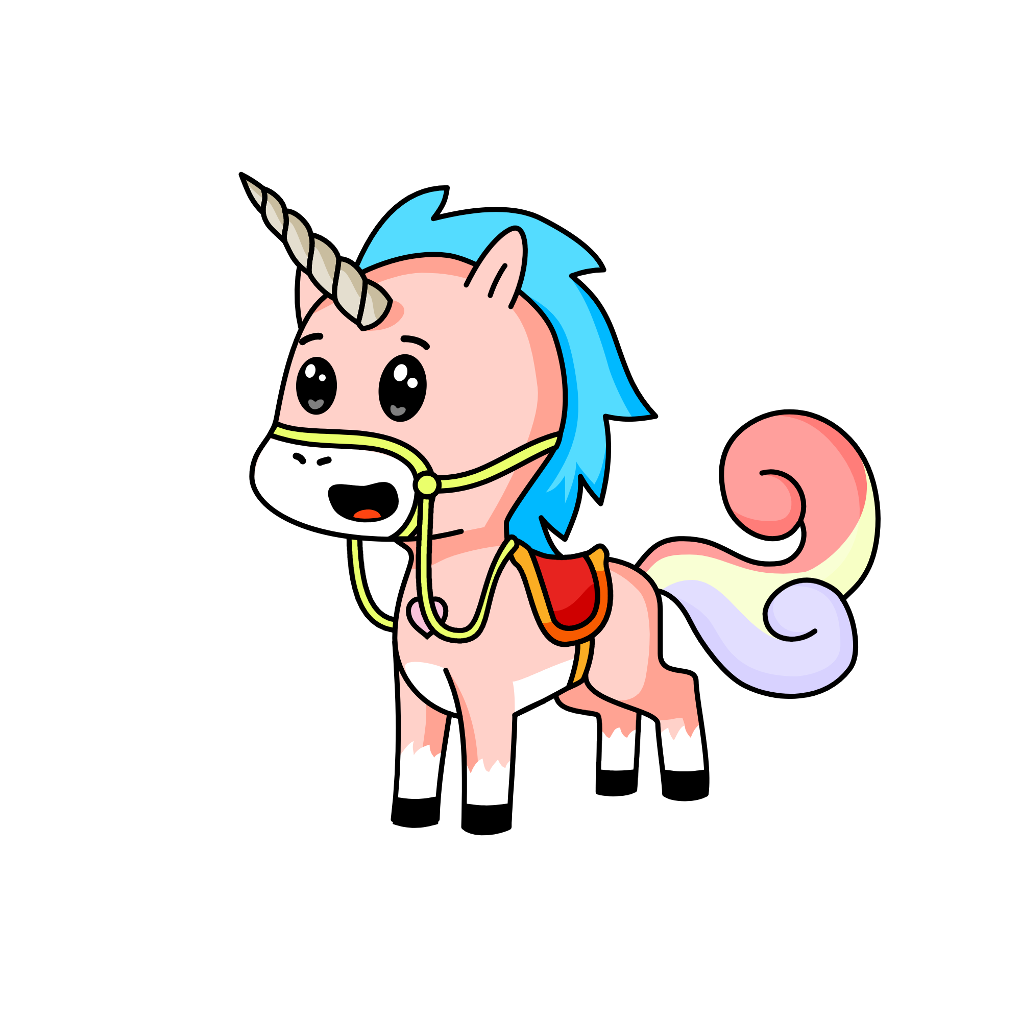 Sparklybutt, the unicorn