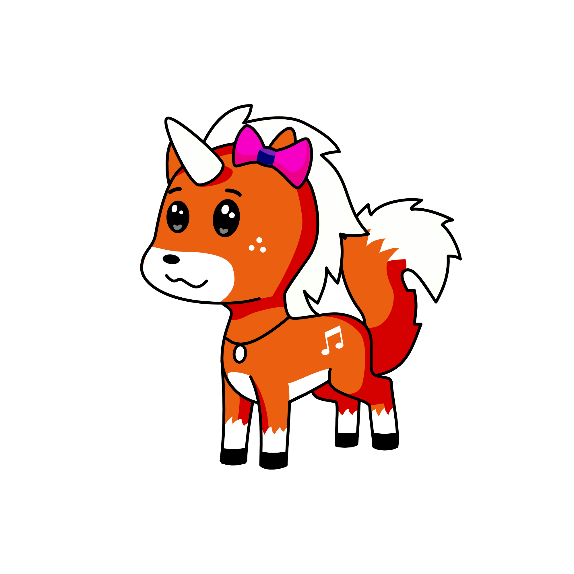 Foxy, the unicorn