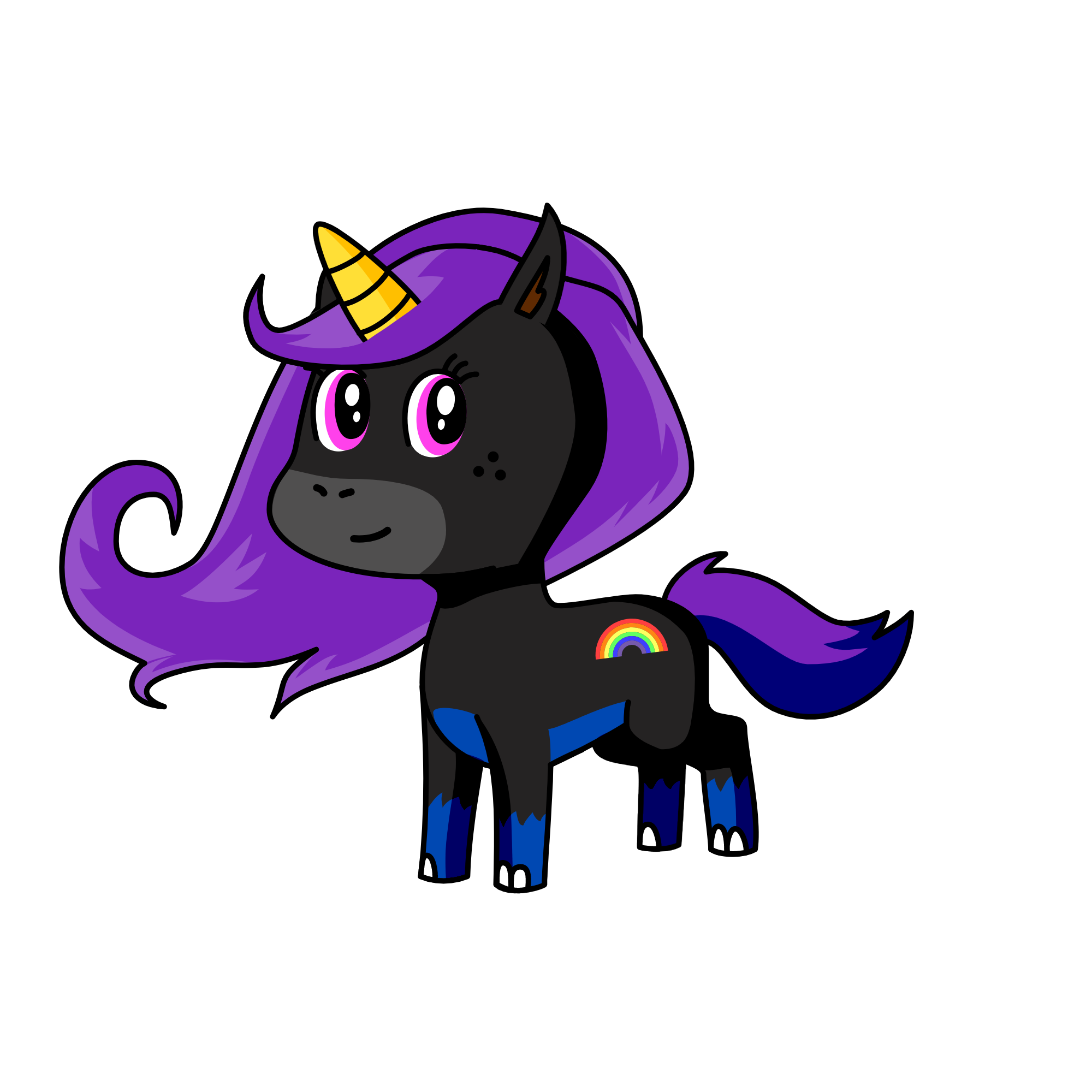 thinuki, the unicorn