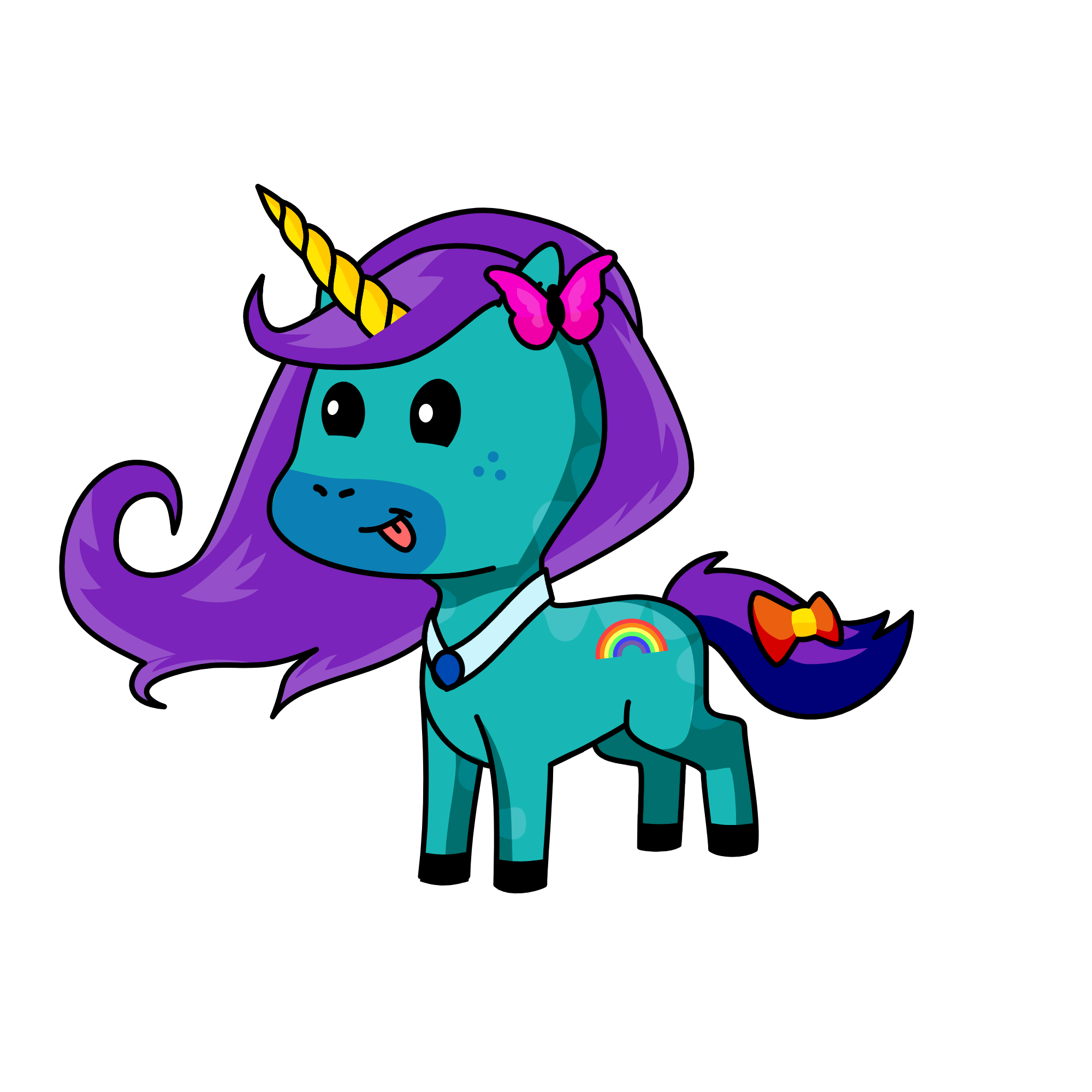 blossom, the unicorn