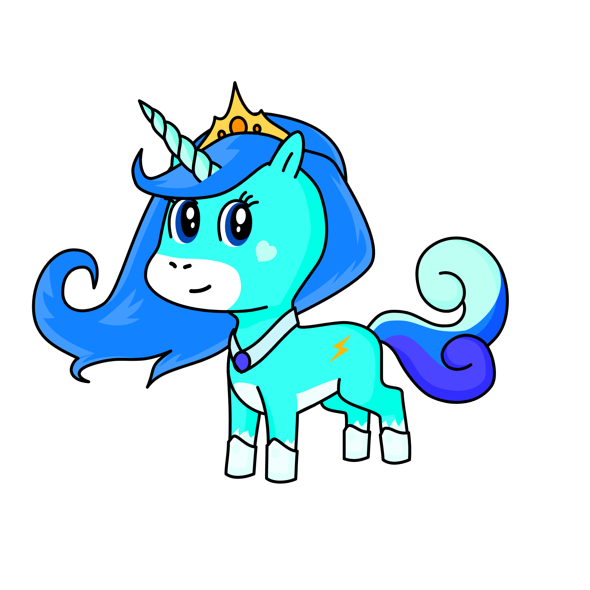 ra'ad, the unicorn