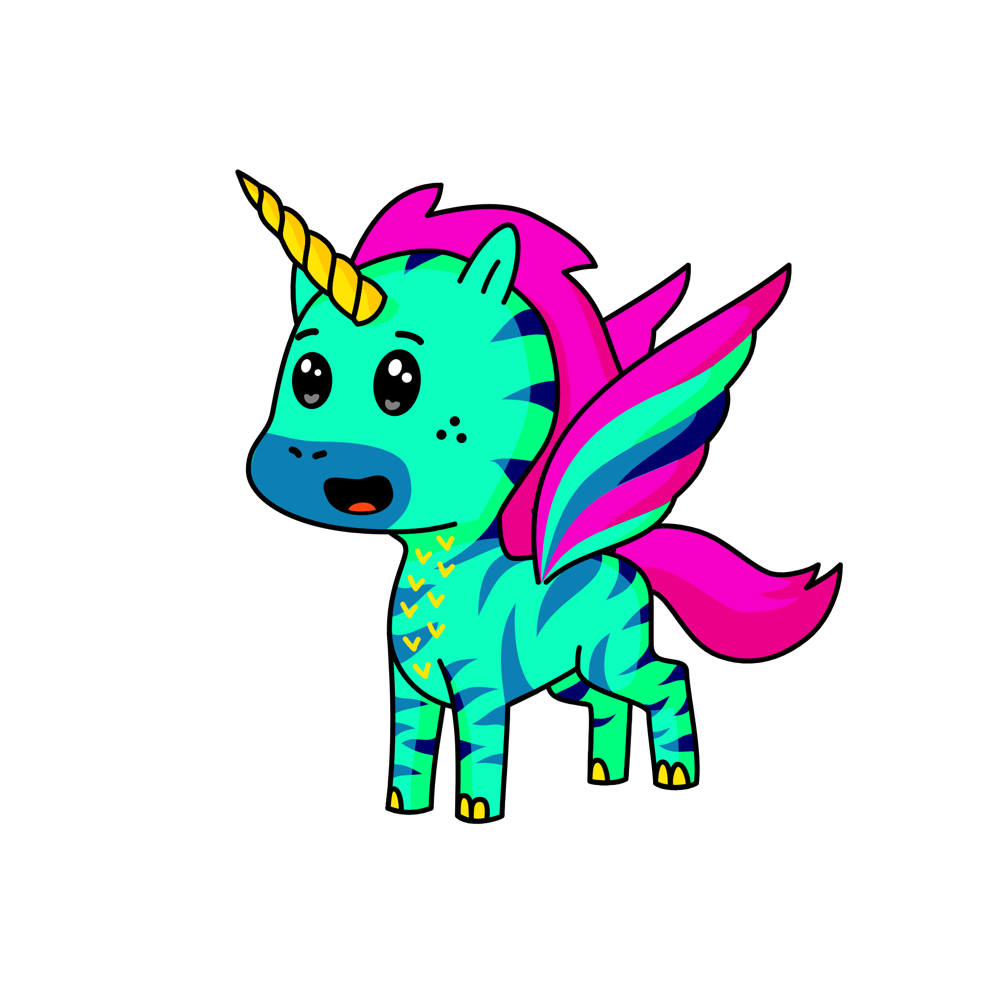 melody, the unicorn