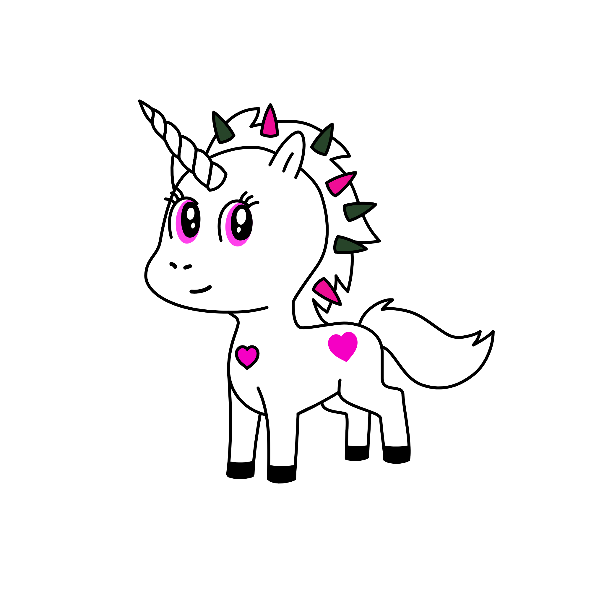 k, the unicorn