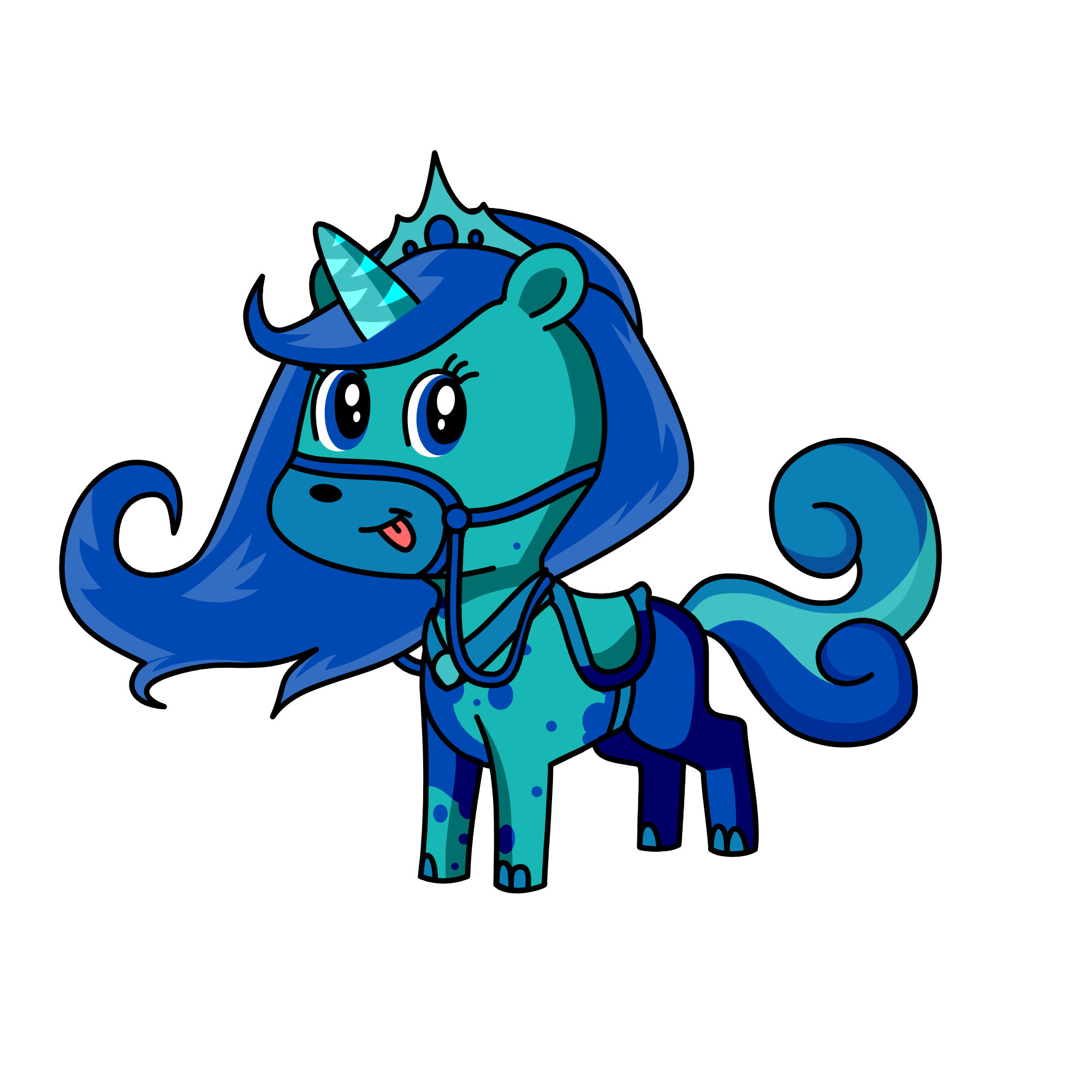 Princess Splashling, the unicorn