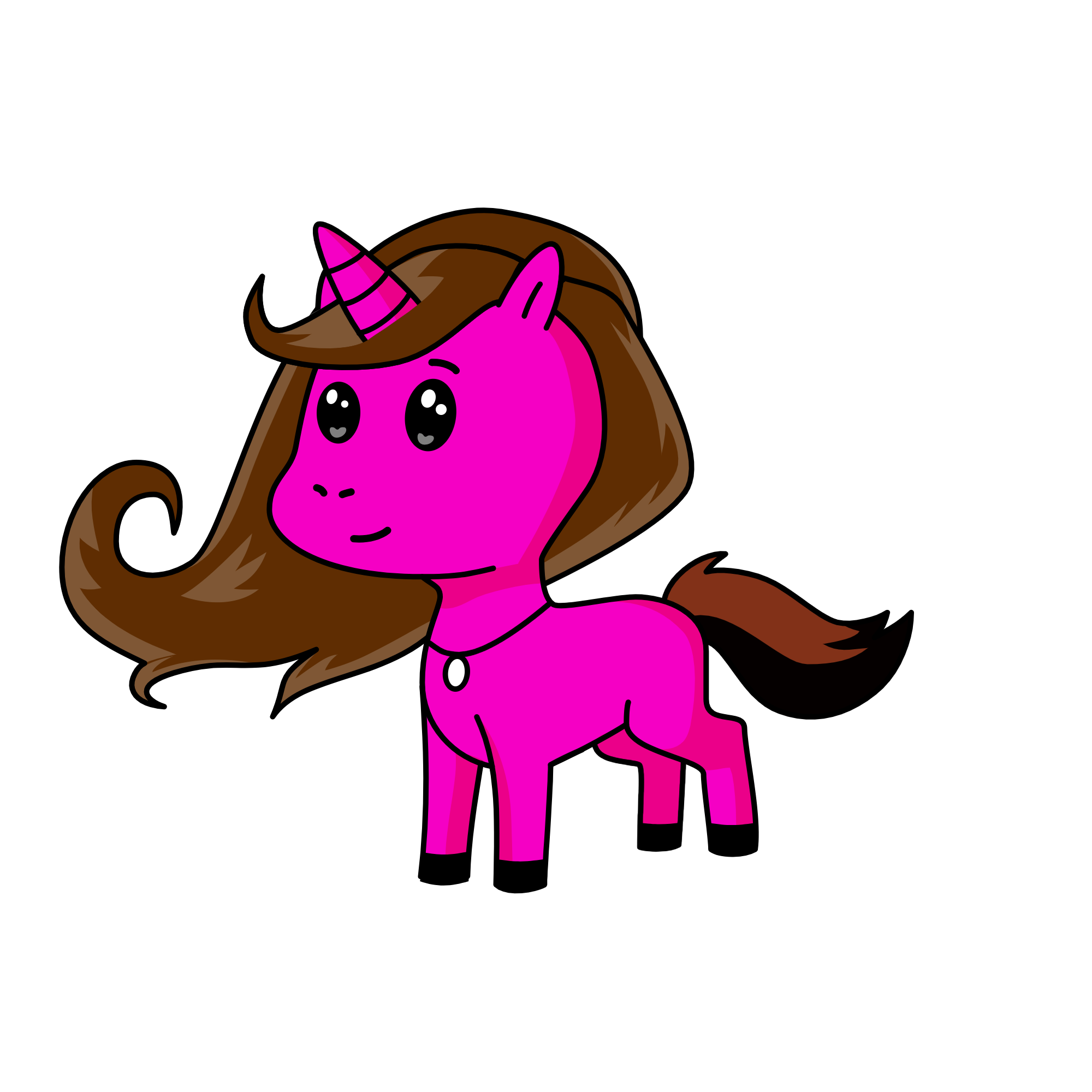 pinky, the unicorn