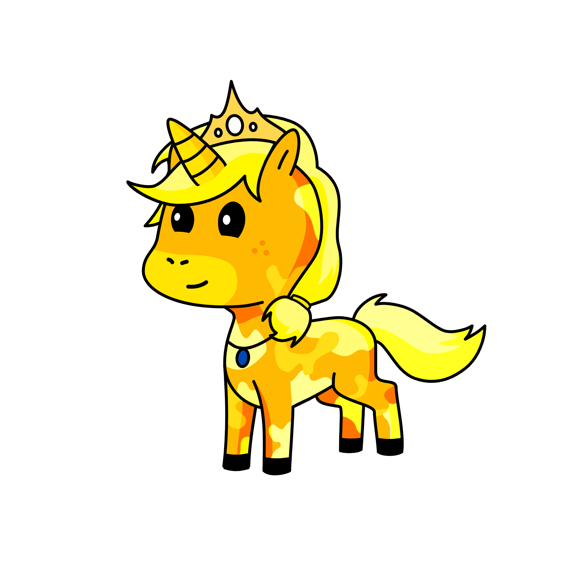suny, the unicorn