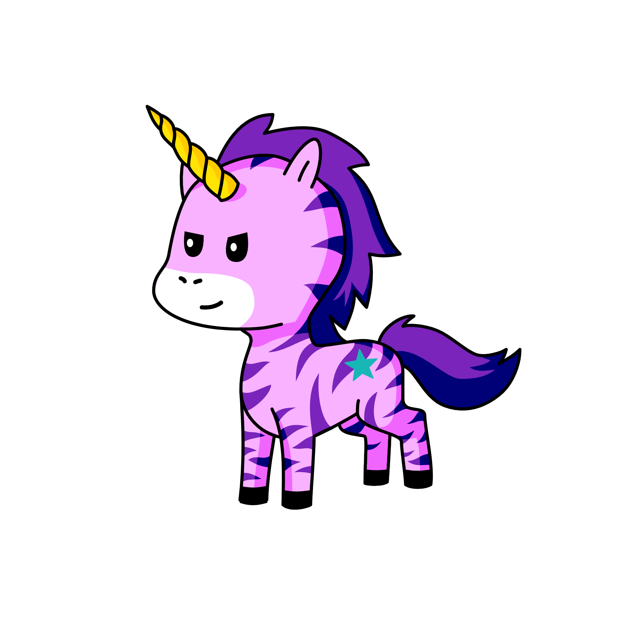 Belle, the unicorn