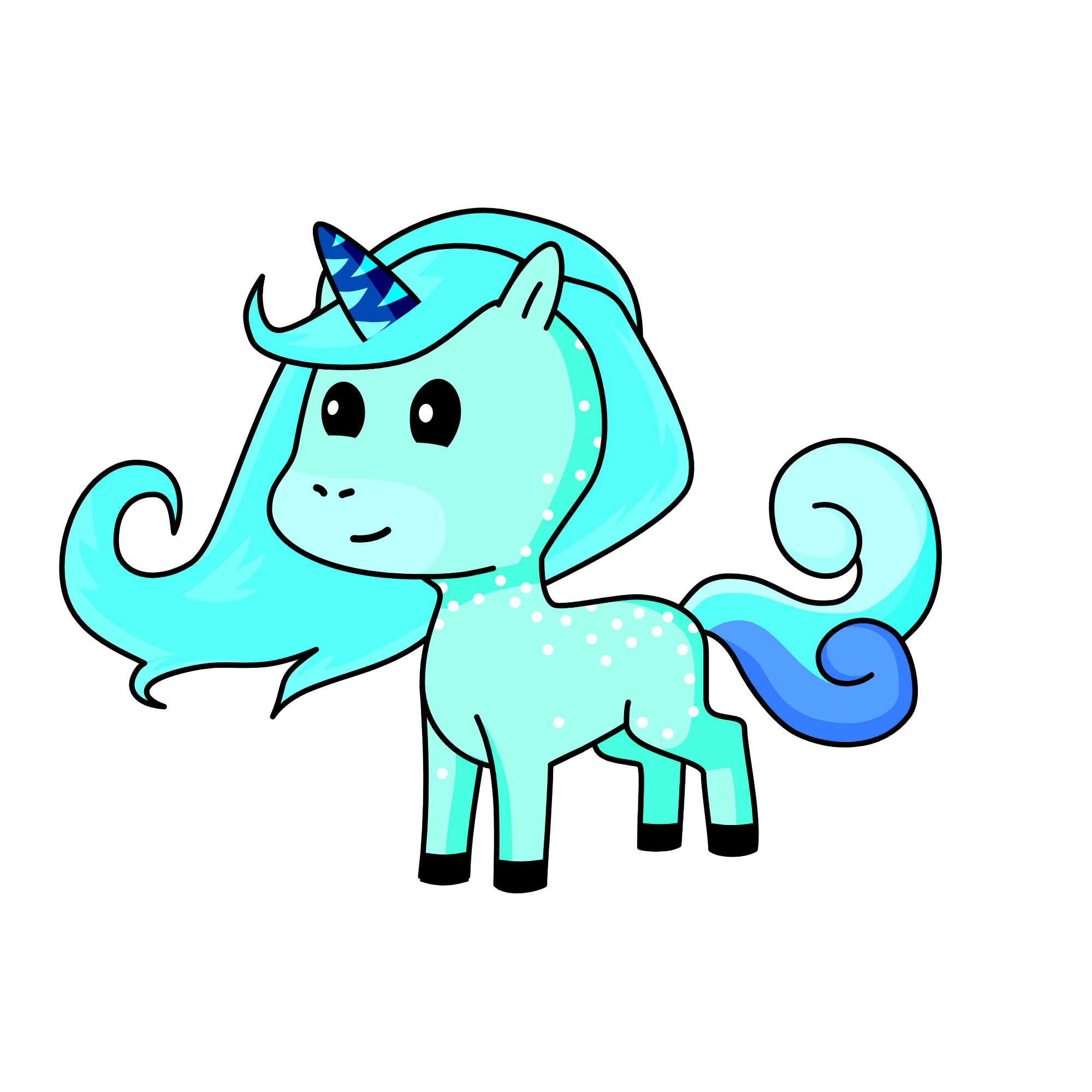 wave, the unicorn