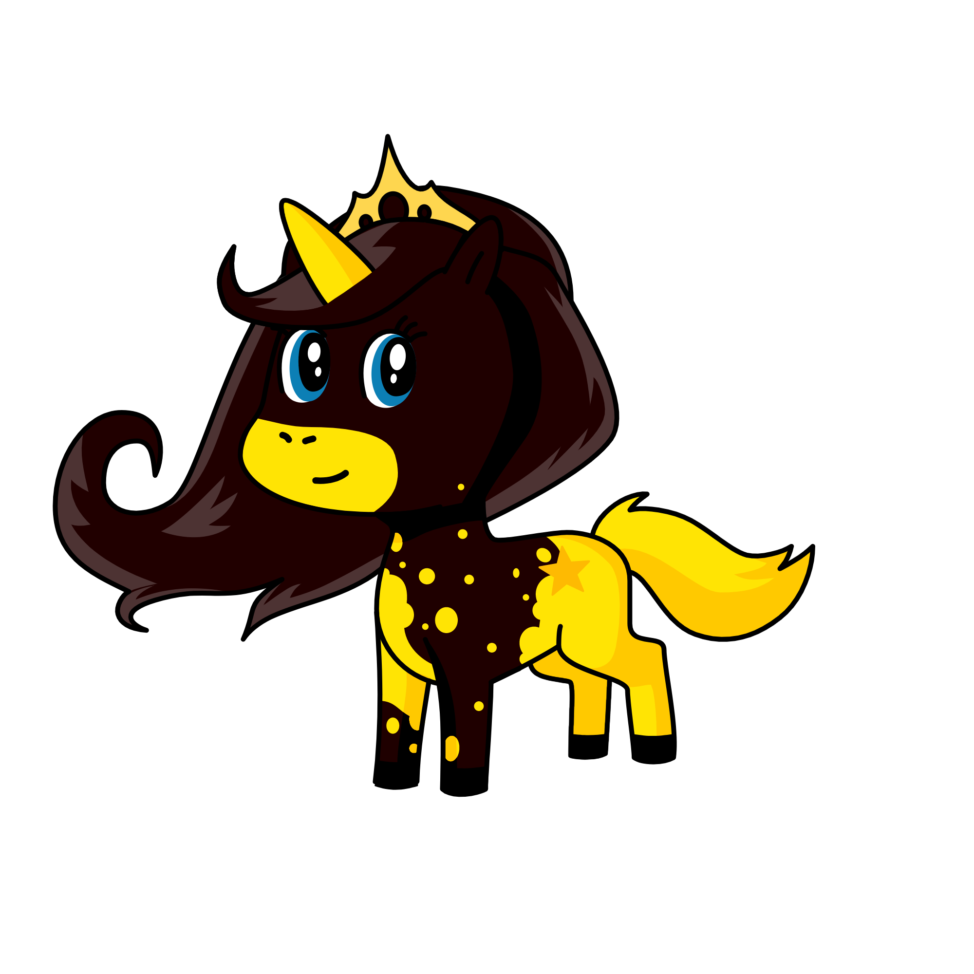 dark, the unicorn