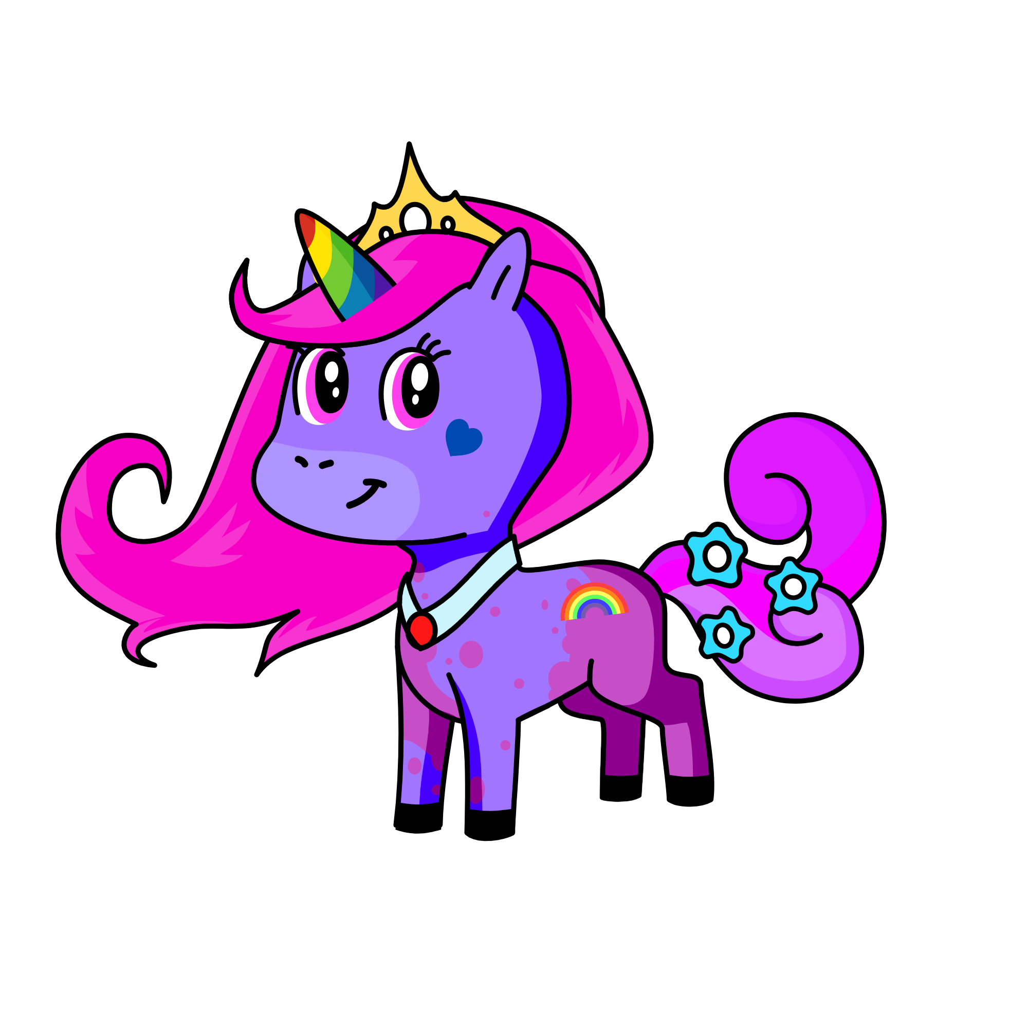 awesome, the unicorn