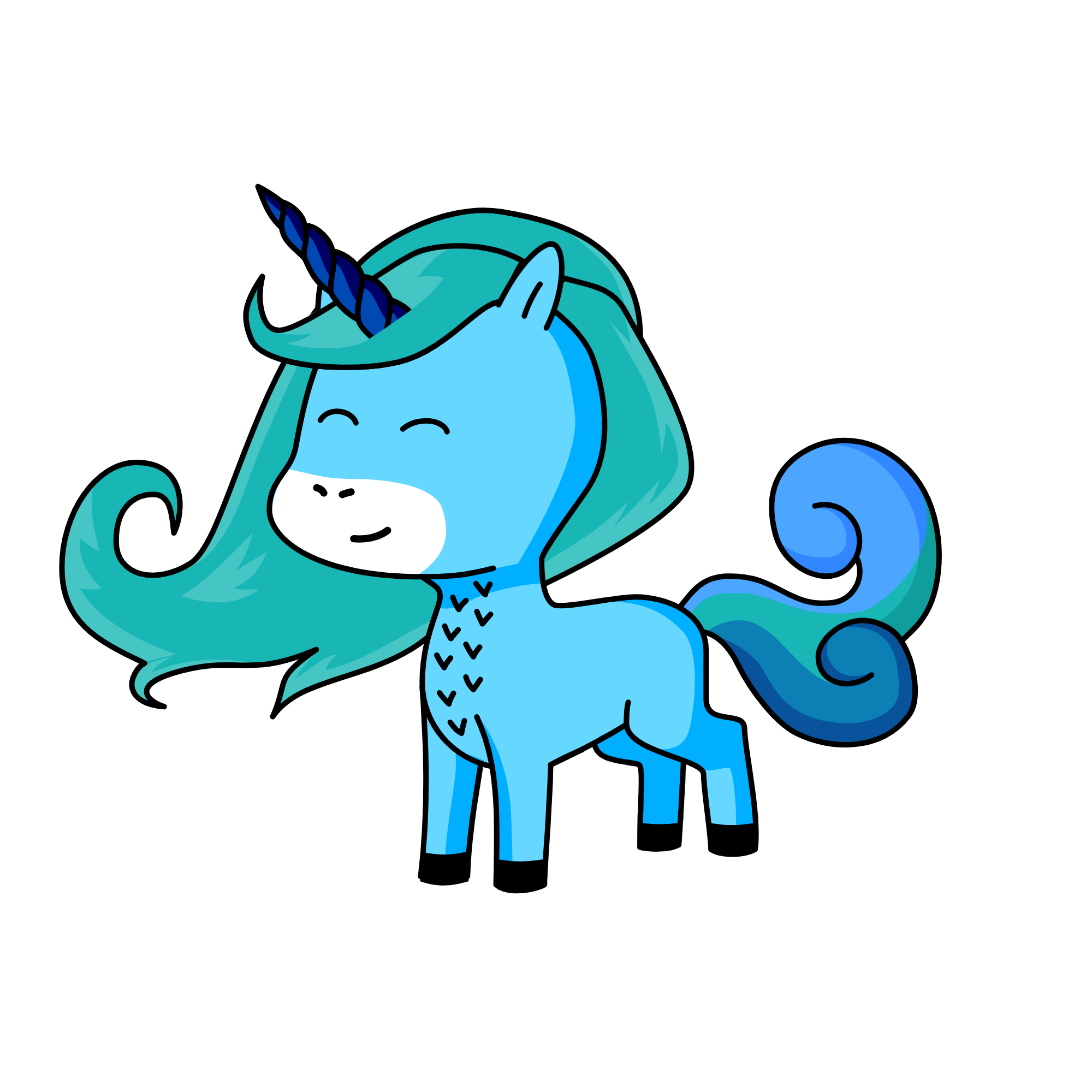The Ice Uni, the unicorn