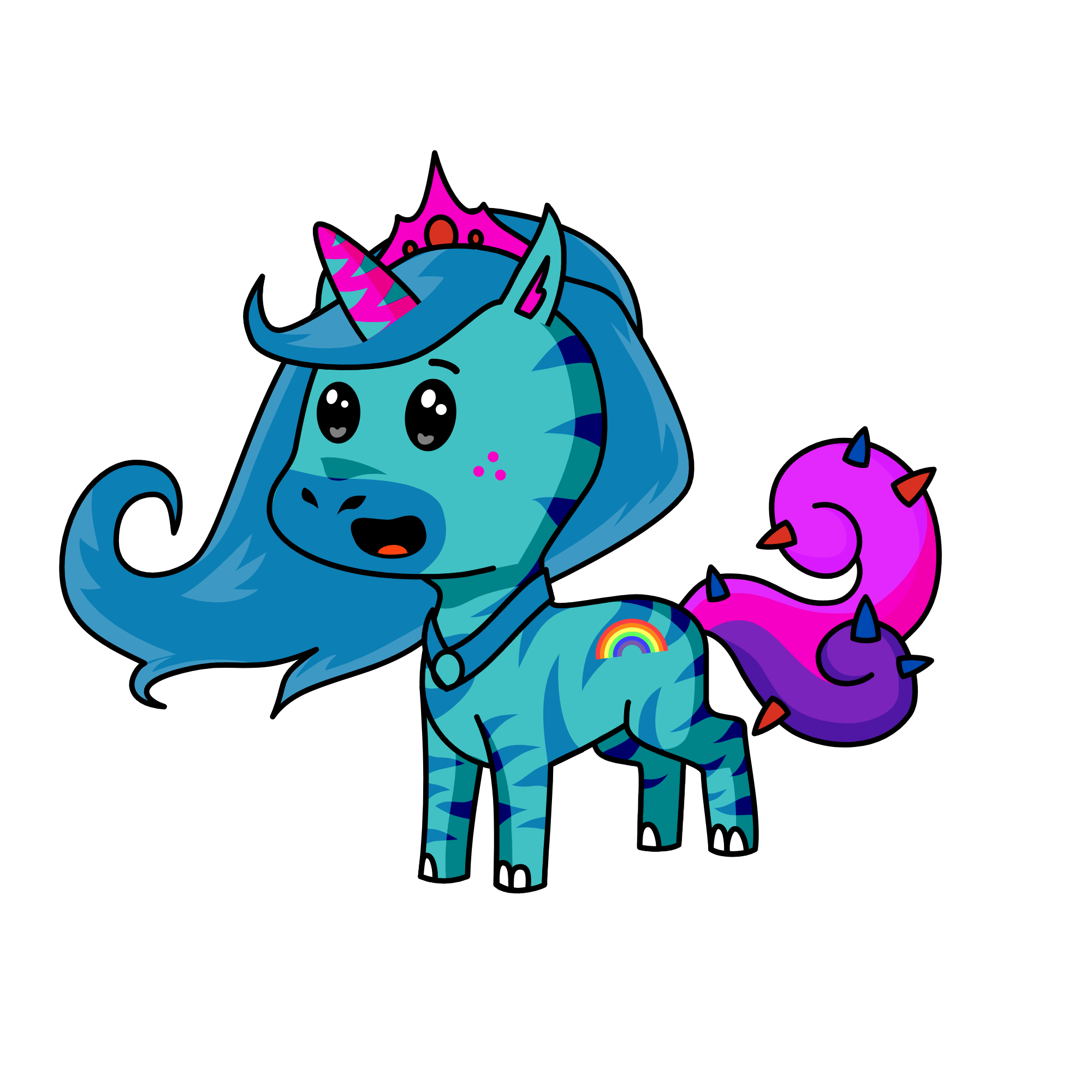 zainnie, the unicorn