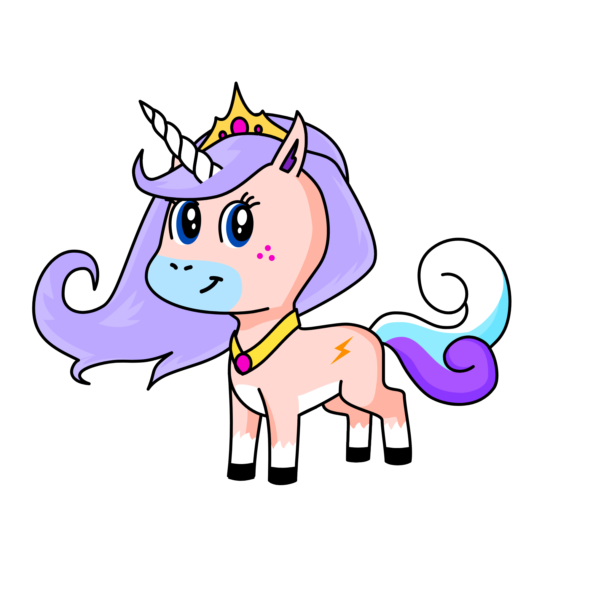 Lacy, the unicorn