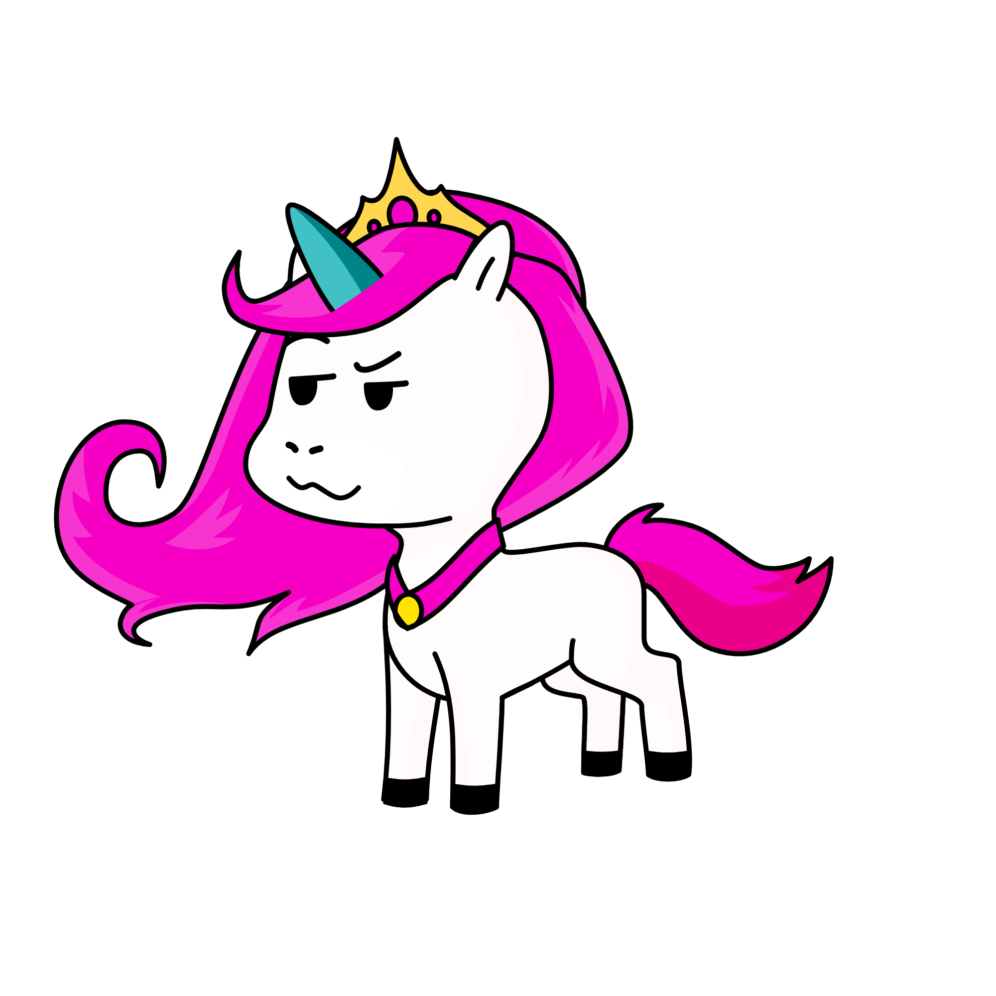 Cat of Evil, the unicorn