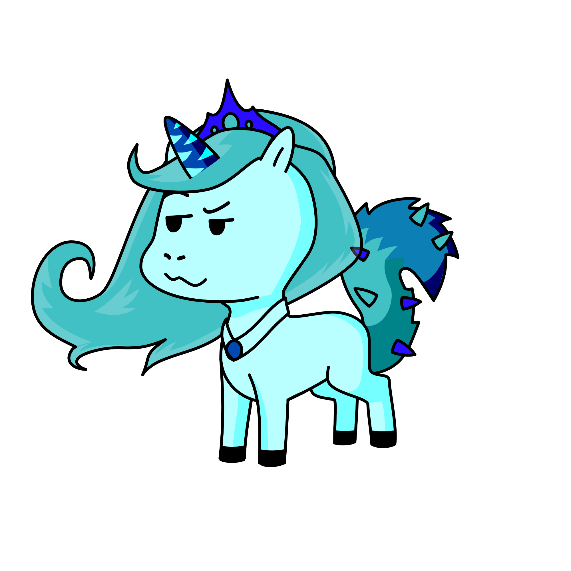 Ice Queen, the unicorn