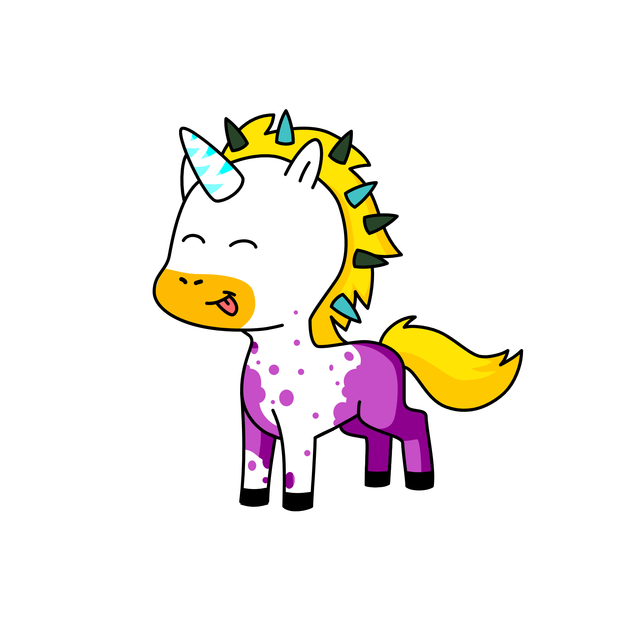 turtle, the unicorn