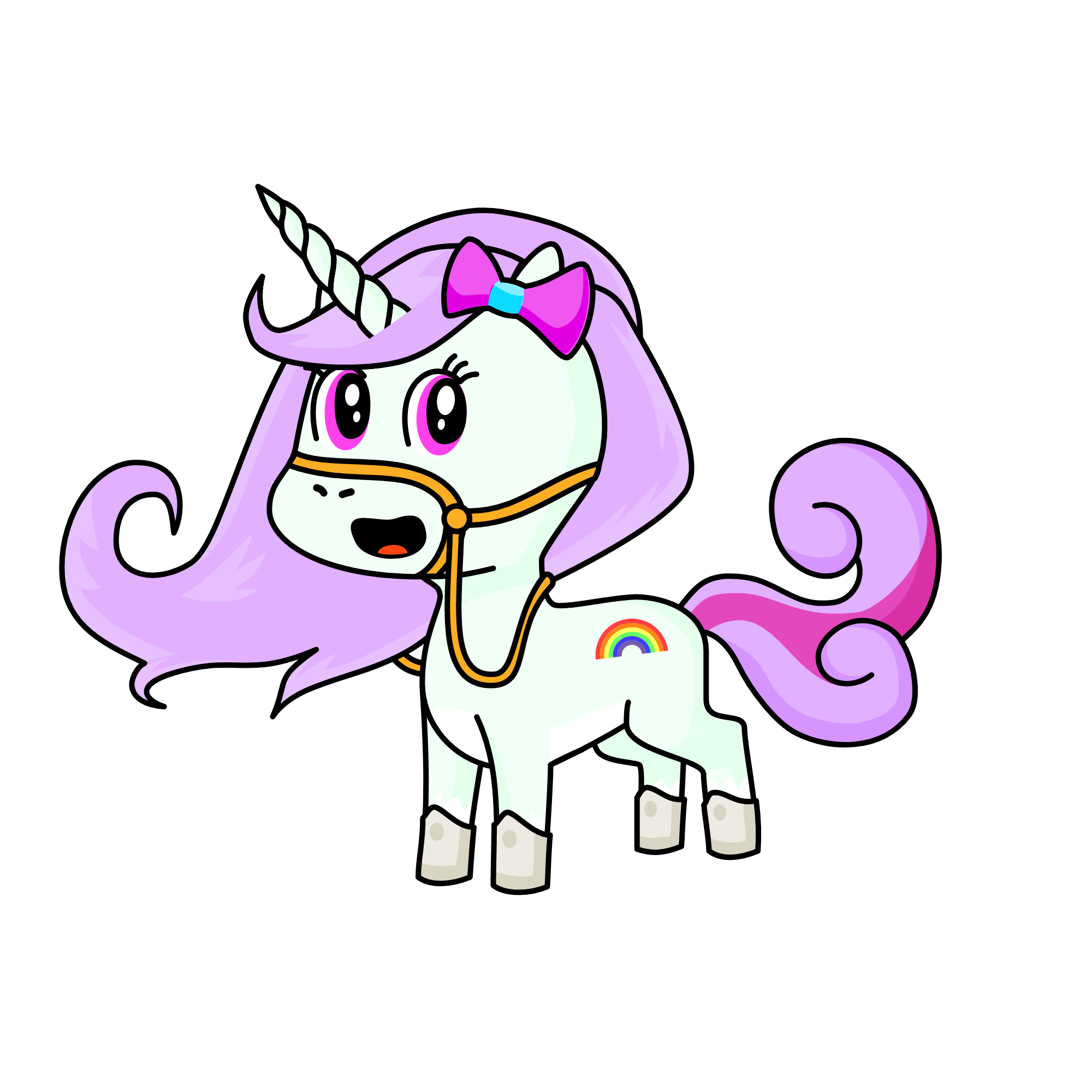 Corni, the unicorn