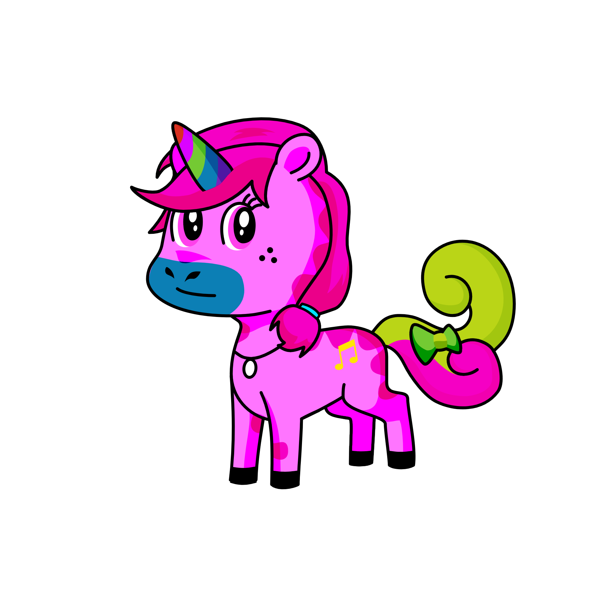 kdmlzahhpny, the unicorn