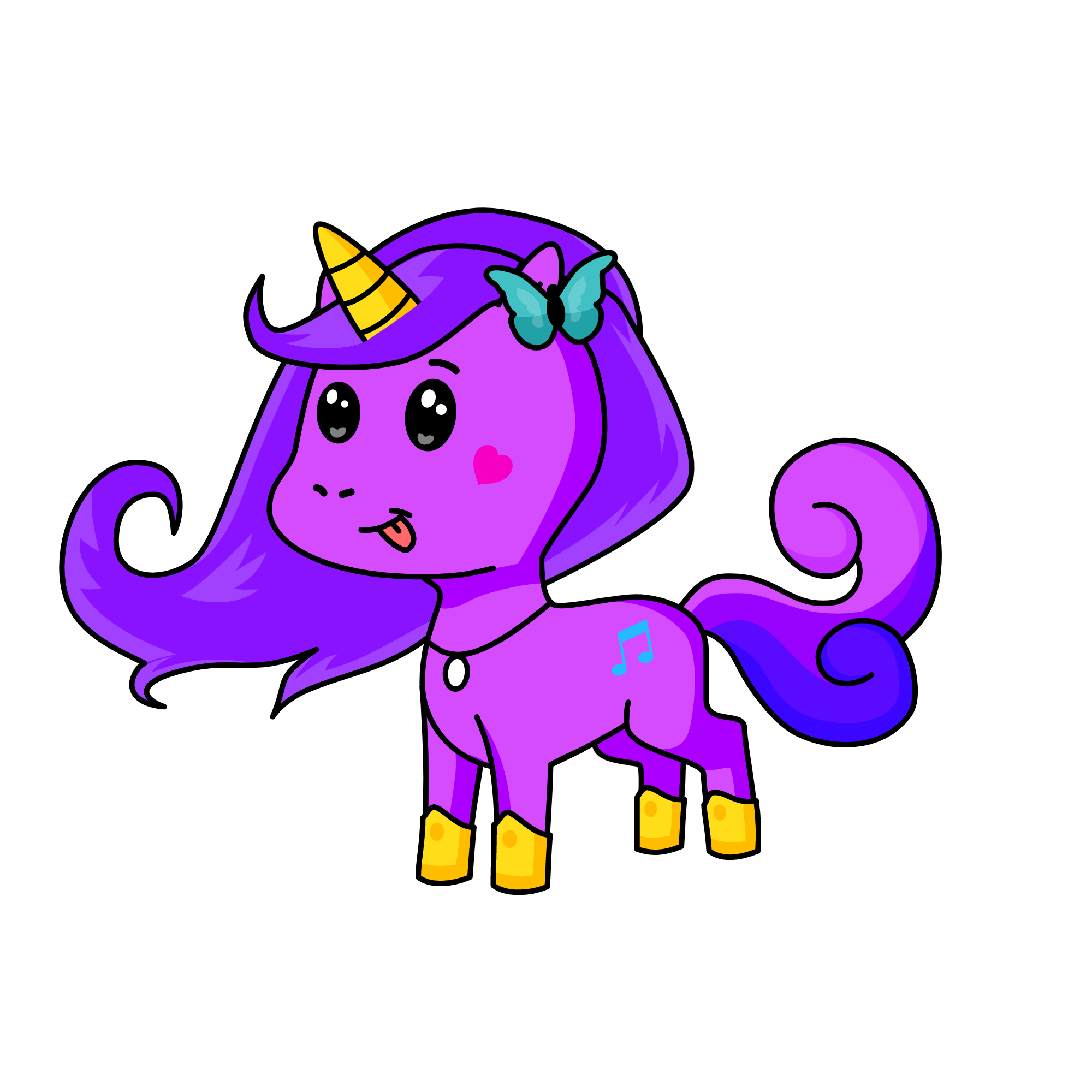 Macy, the unicorn