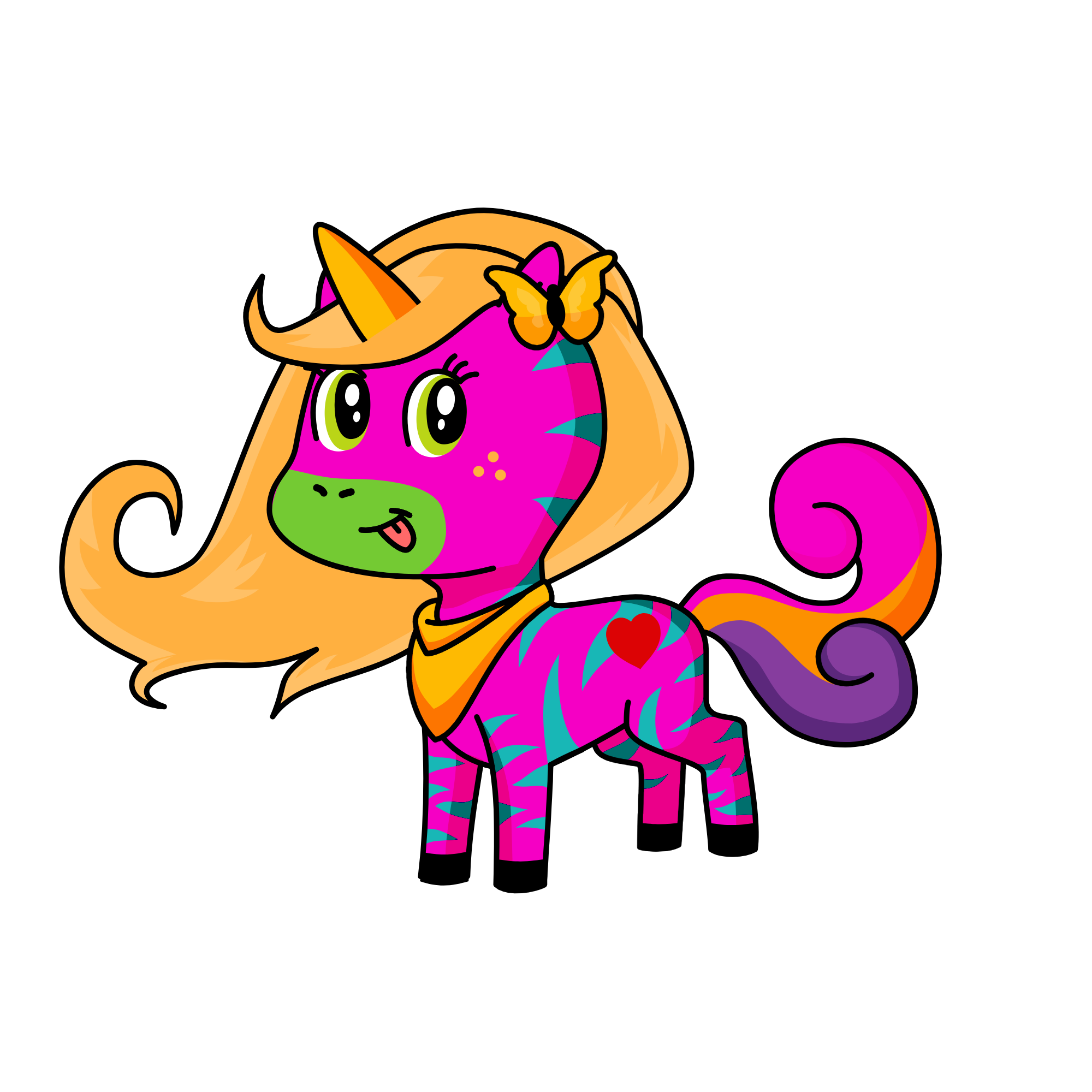 Ella2, the unicorn