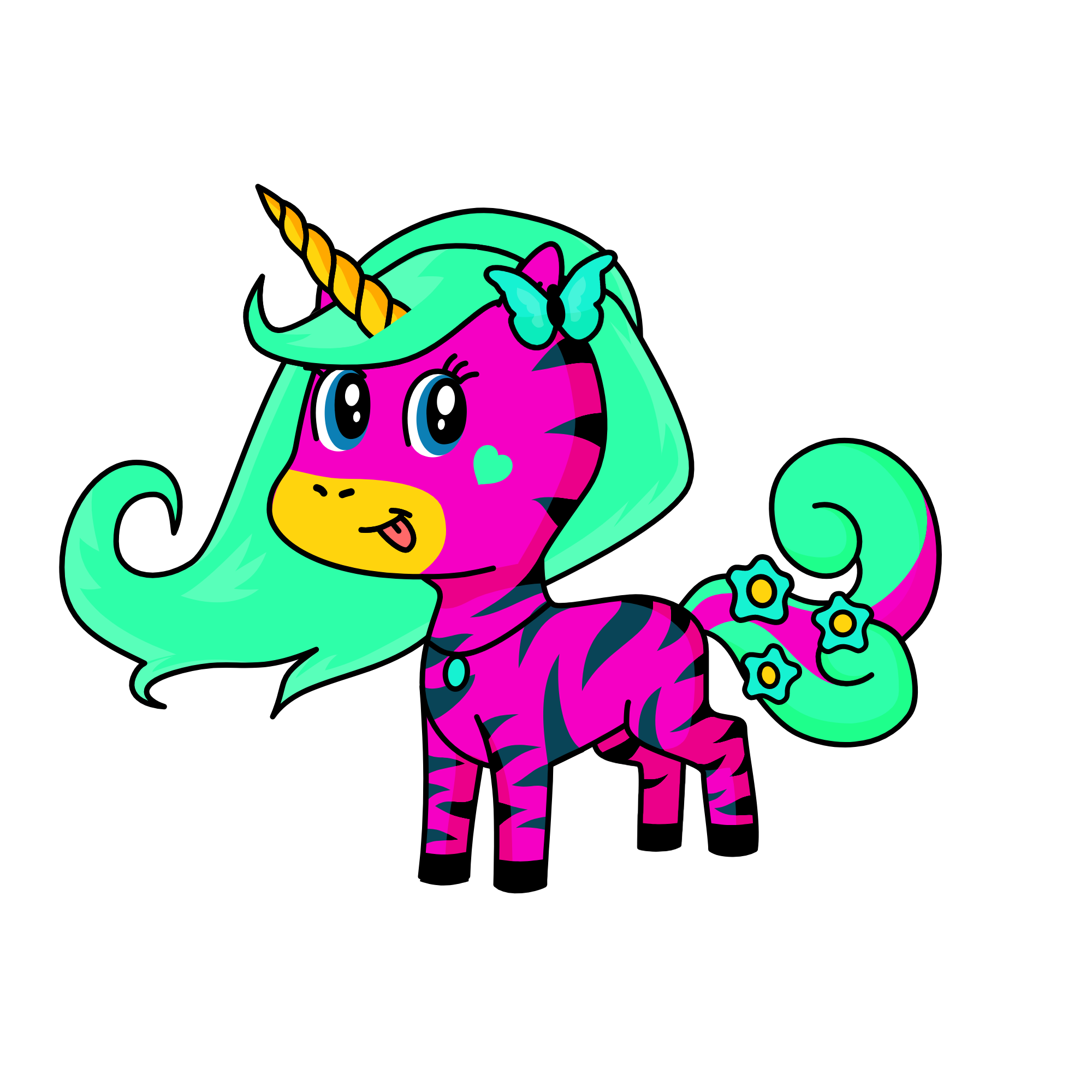 Estrellita, the unicorn