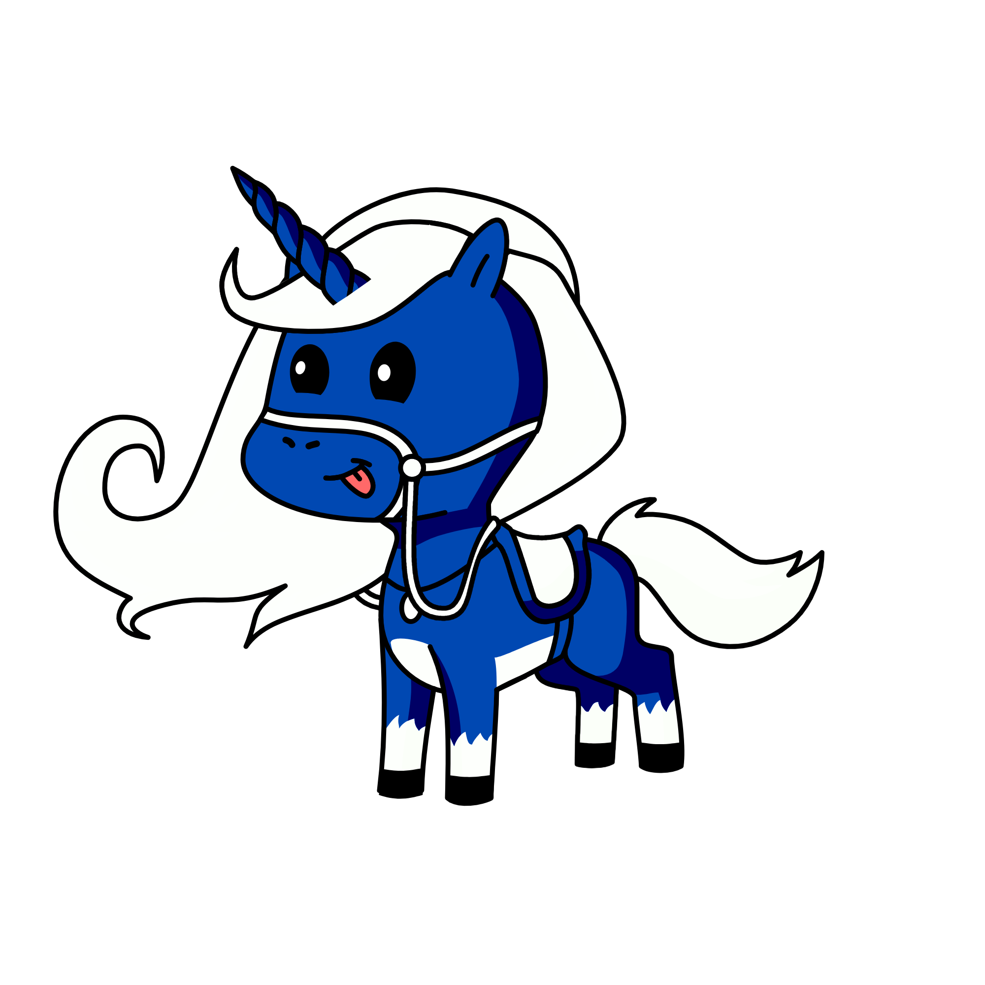 🥶🥶🥶💙Snow, the unicorn