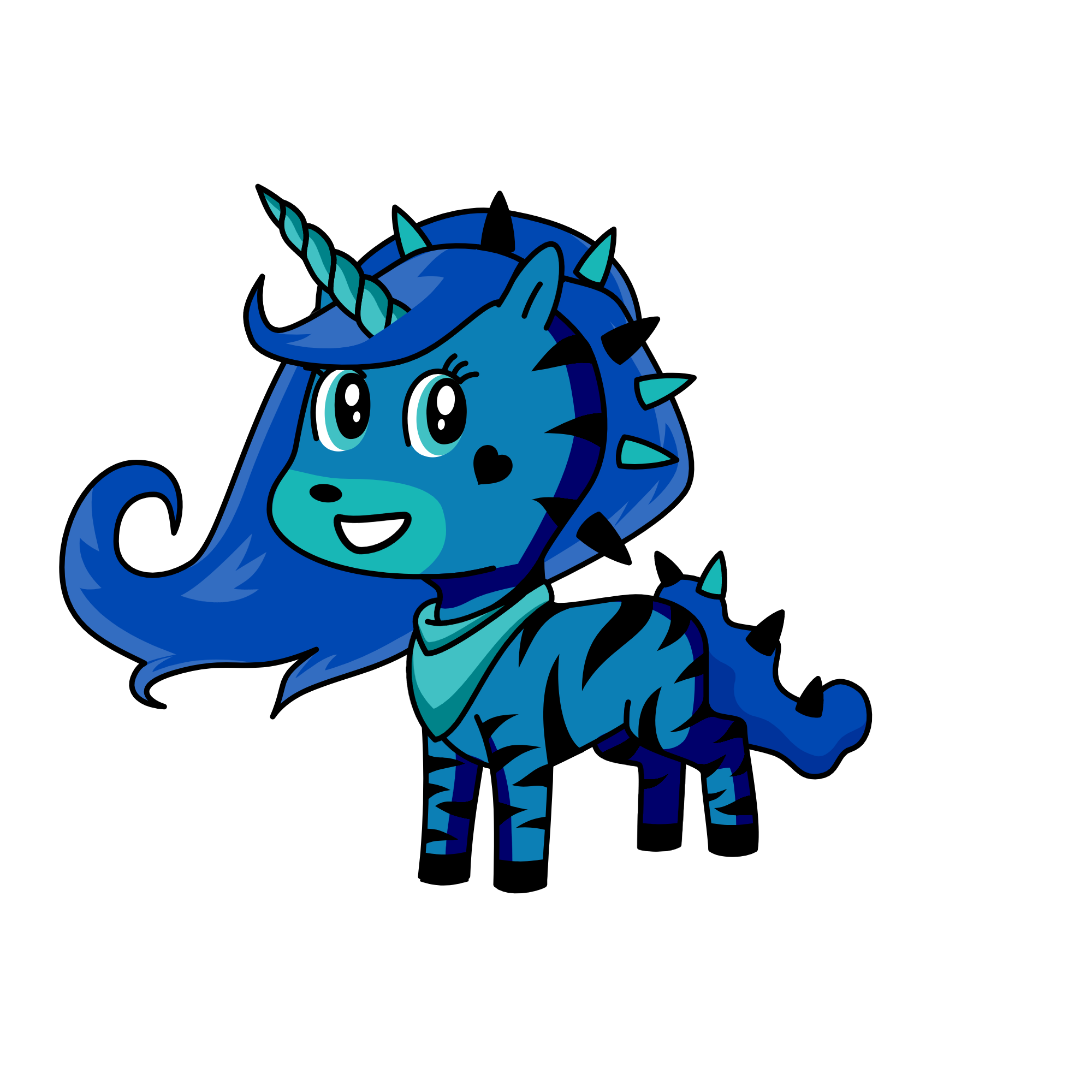 Rocxy, the unicorn