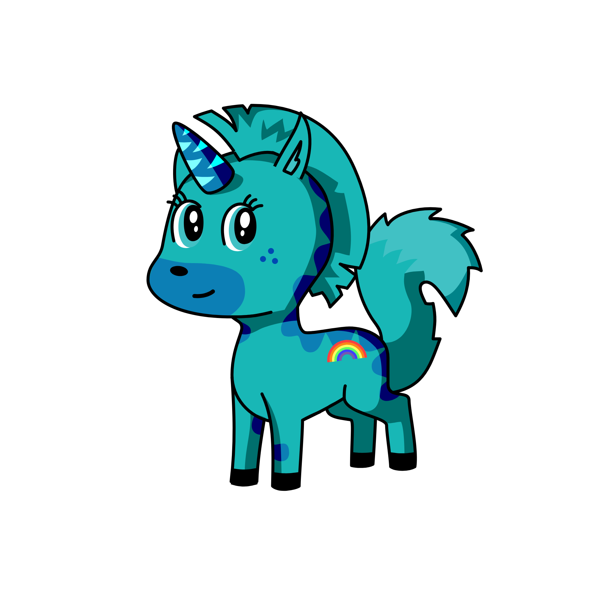 SWEETY, the unicorn