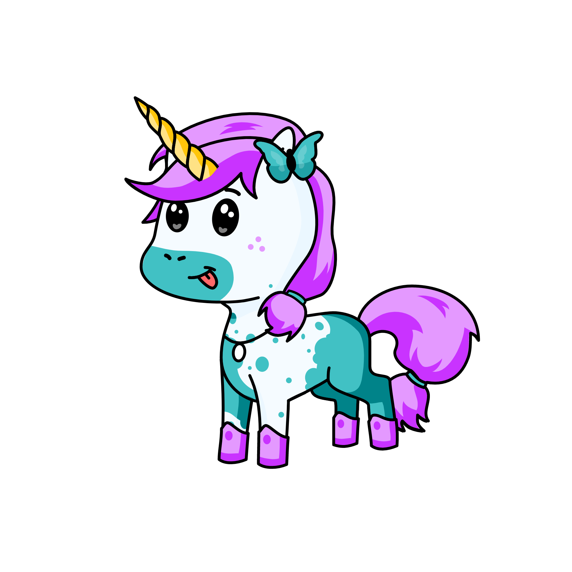 lilabell, the unicorn