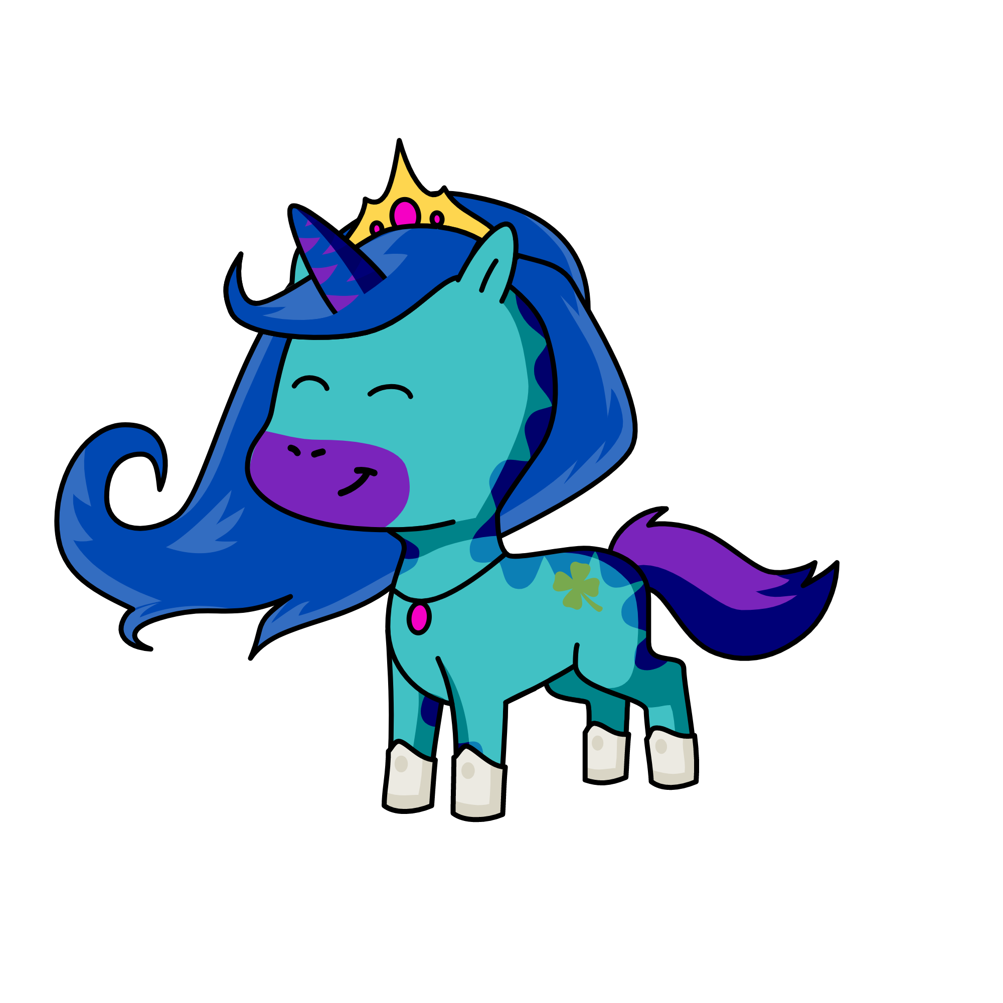 prinsesa agua, the unicorn