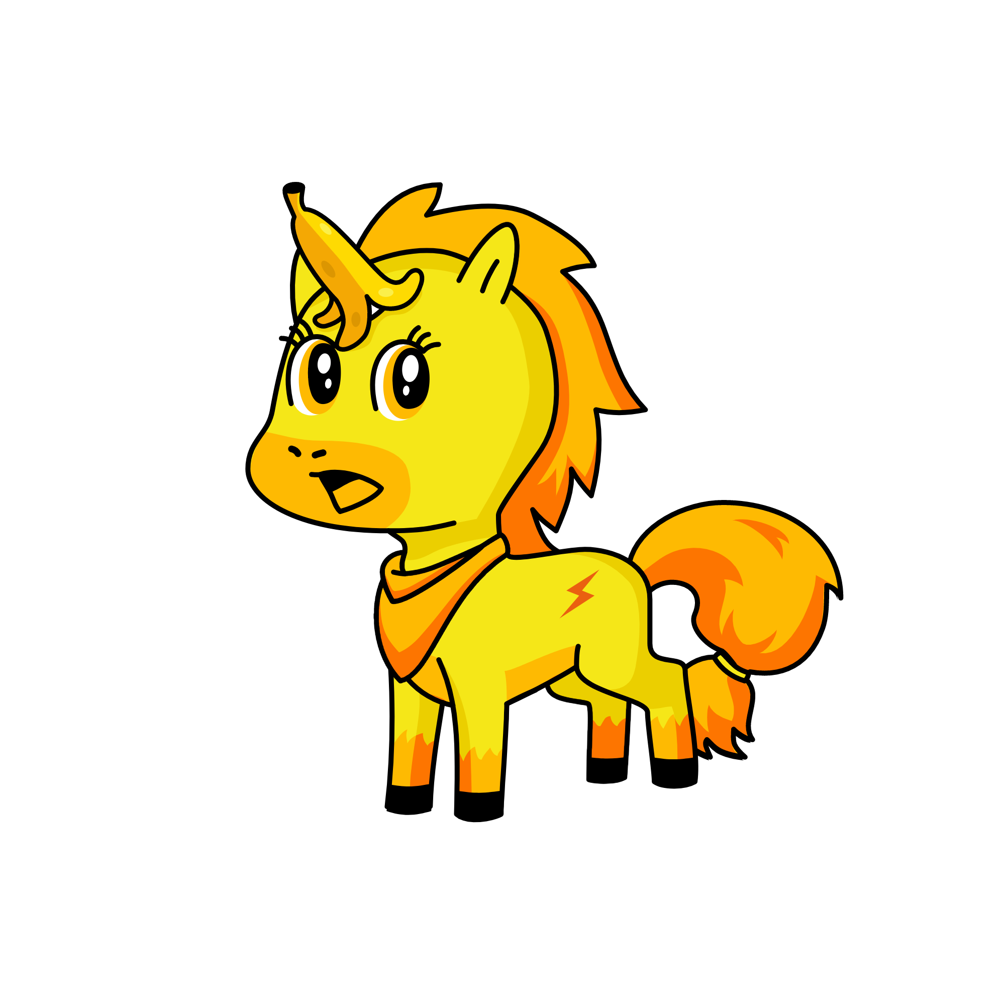 Banana, the unicorn