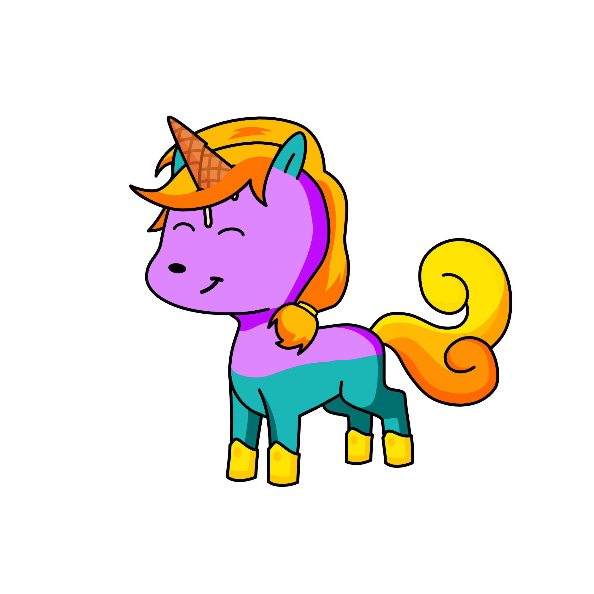 jons sister kiki, the unicorn