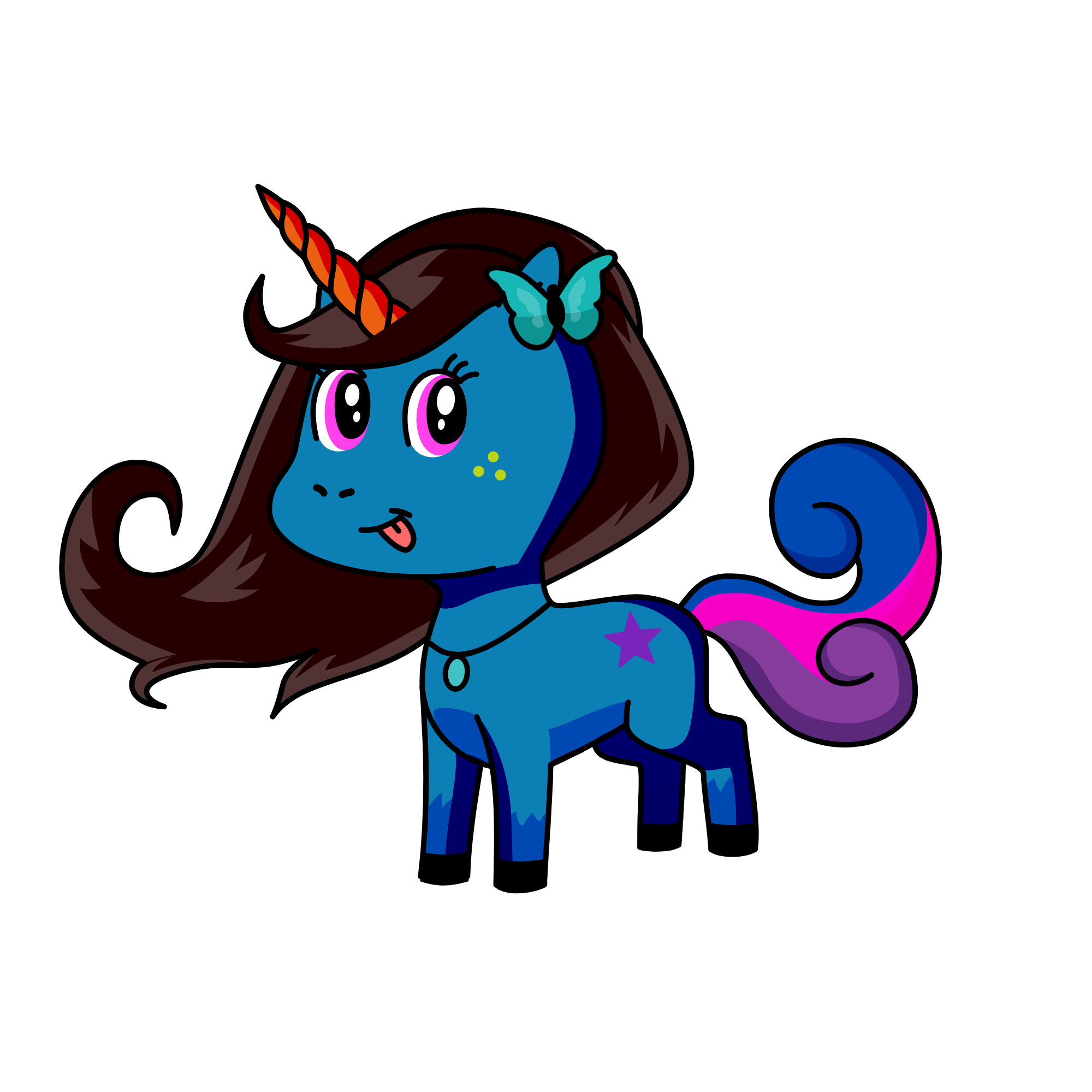 summer the cutest, the unicorn
