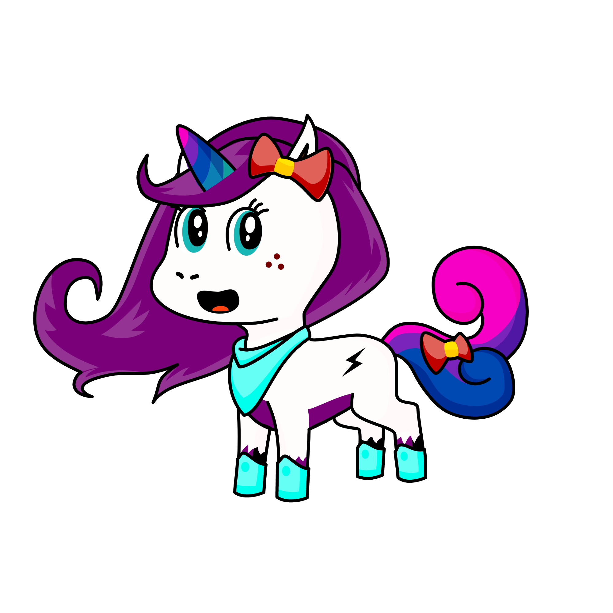 lightning, the unicorn