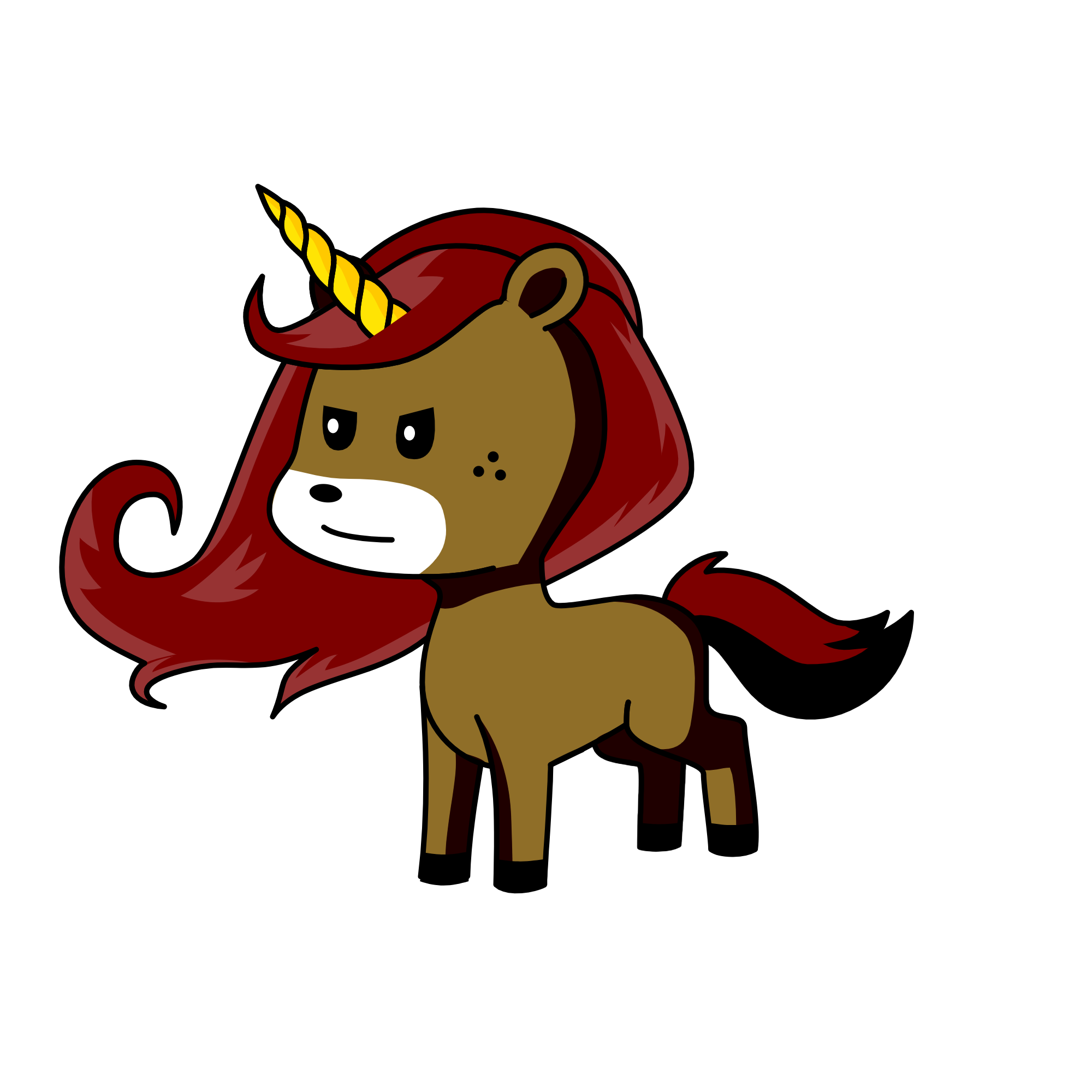 guguyy, the unicorn