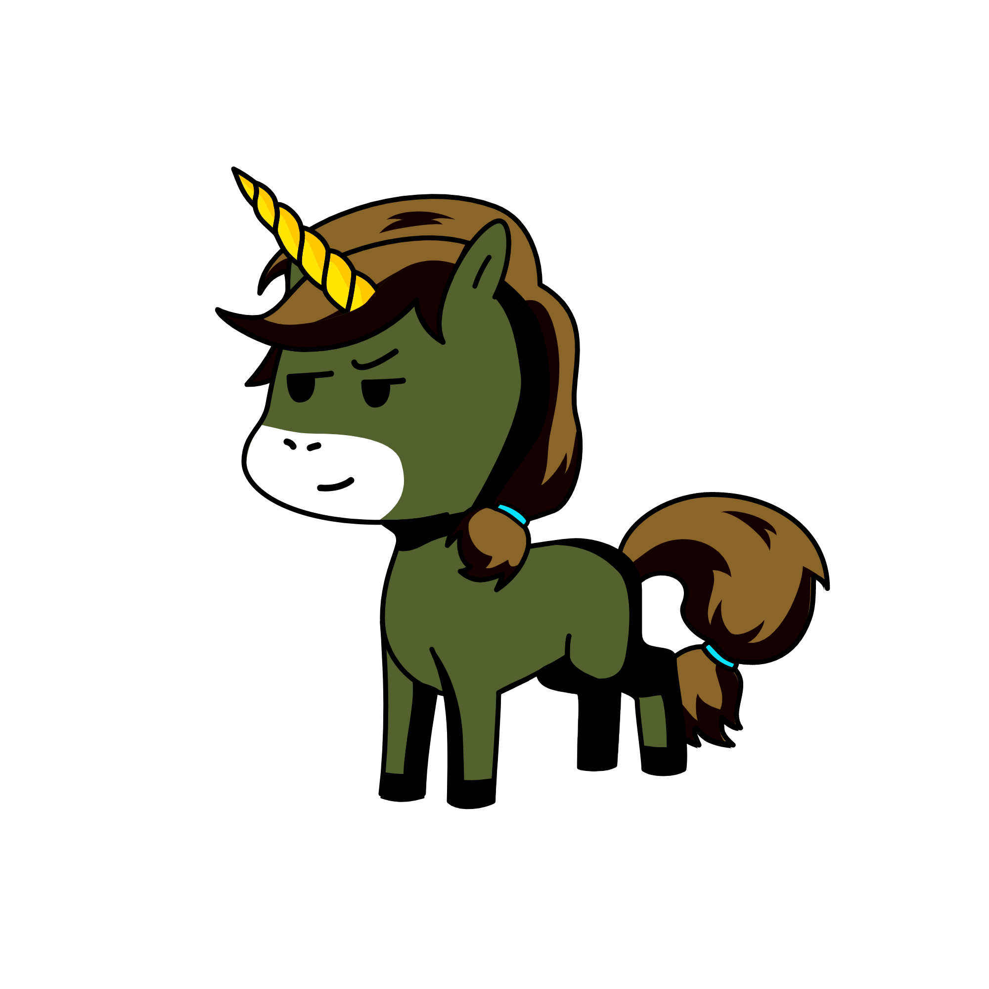 h, the unicorn